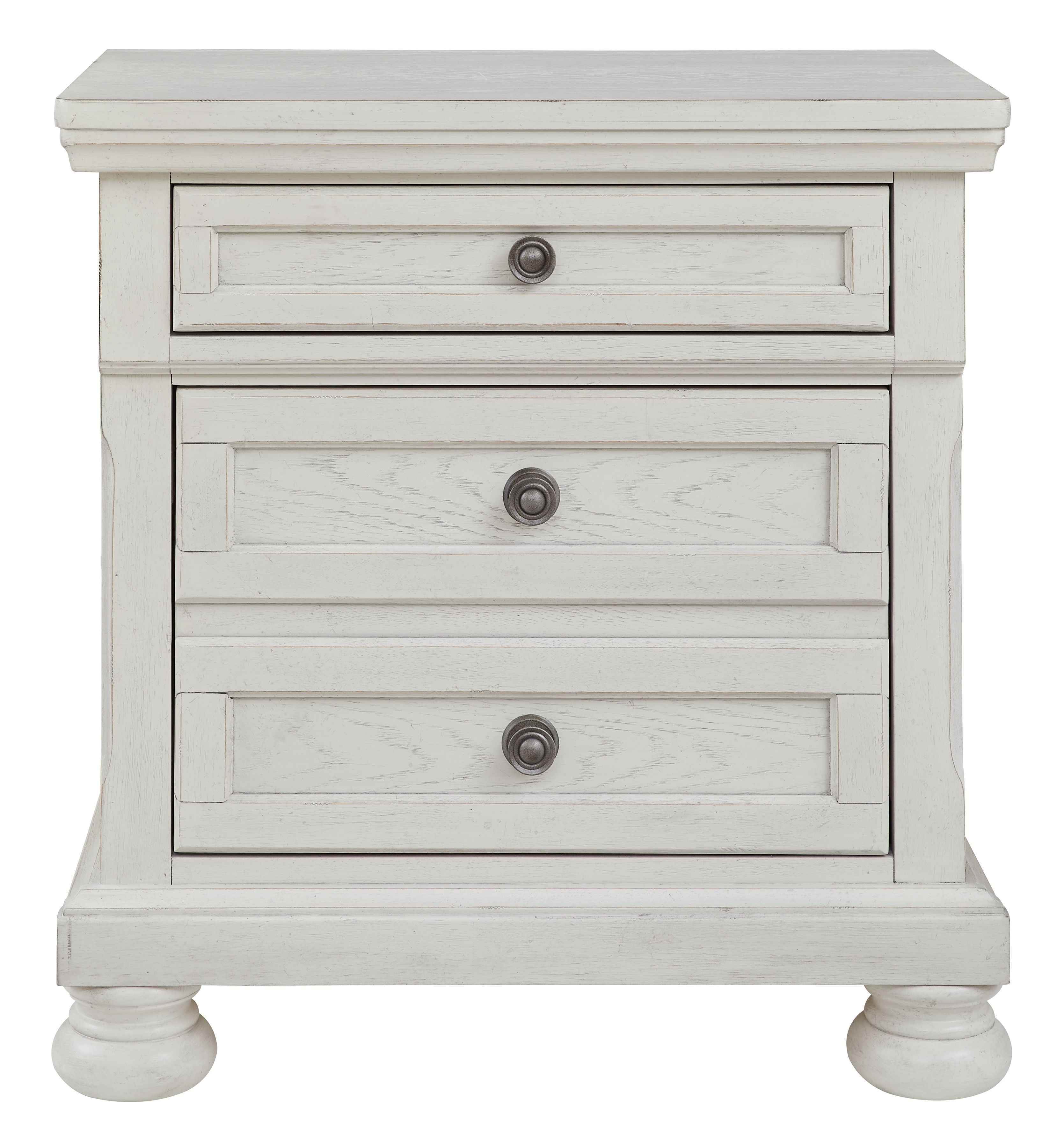 Robbinsdale - Two Drawer Night Stand - Antique White