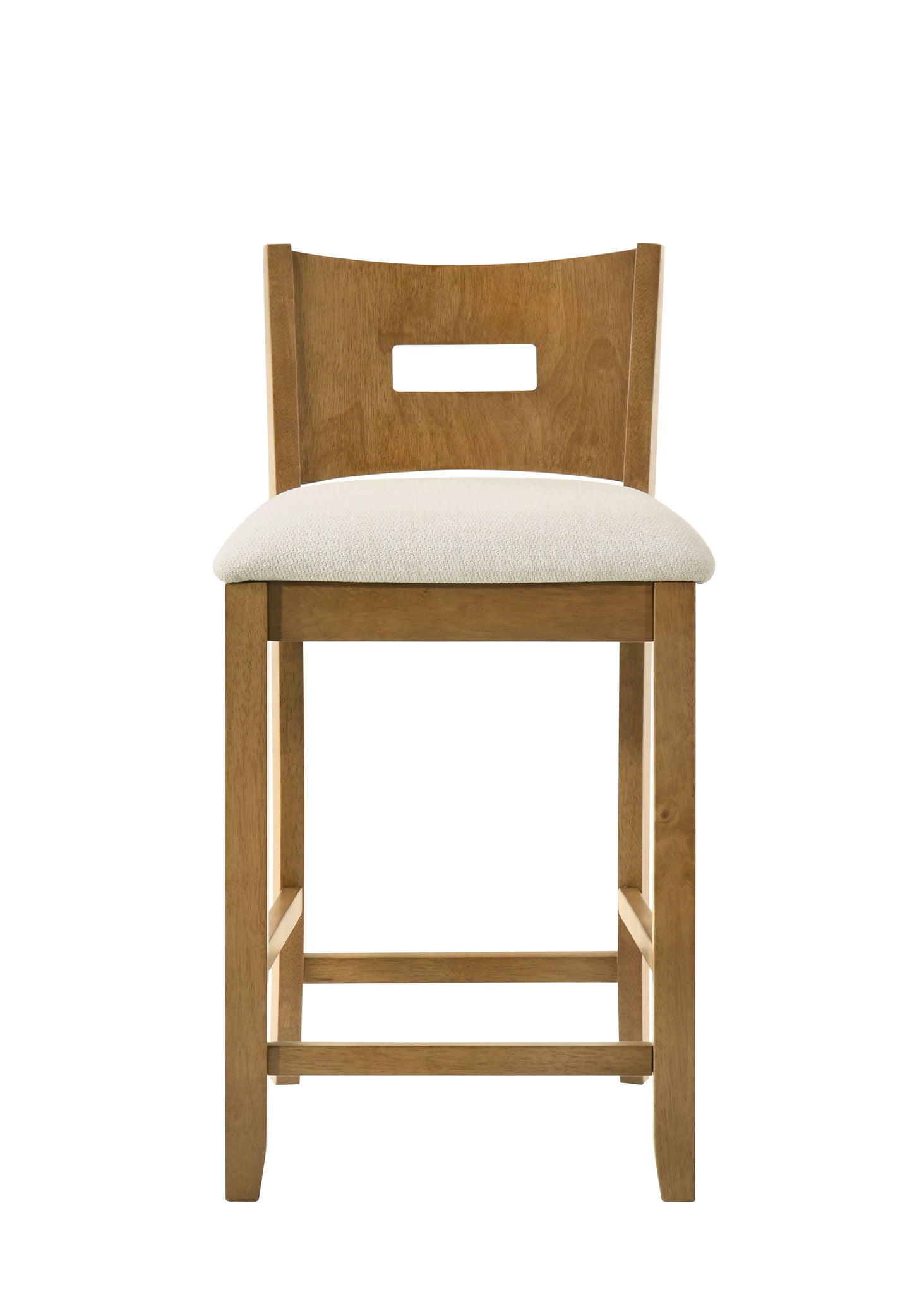 Ren - 30" Bar Height Rubberwood Barstool