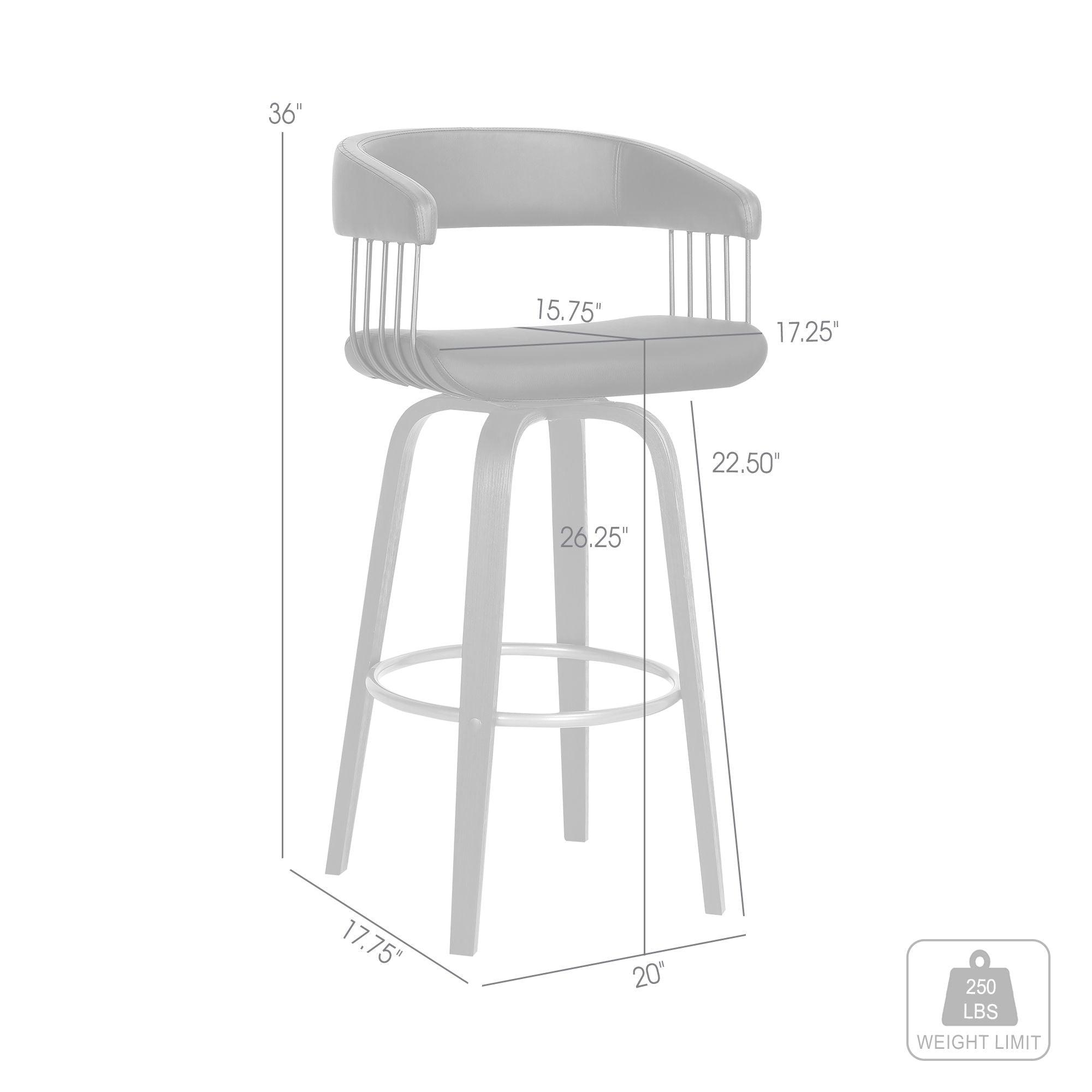 Topanga - Swivel Stool