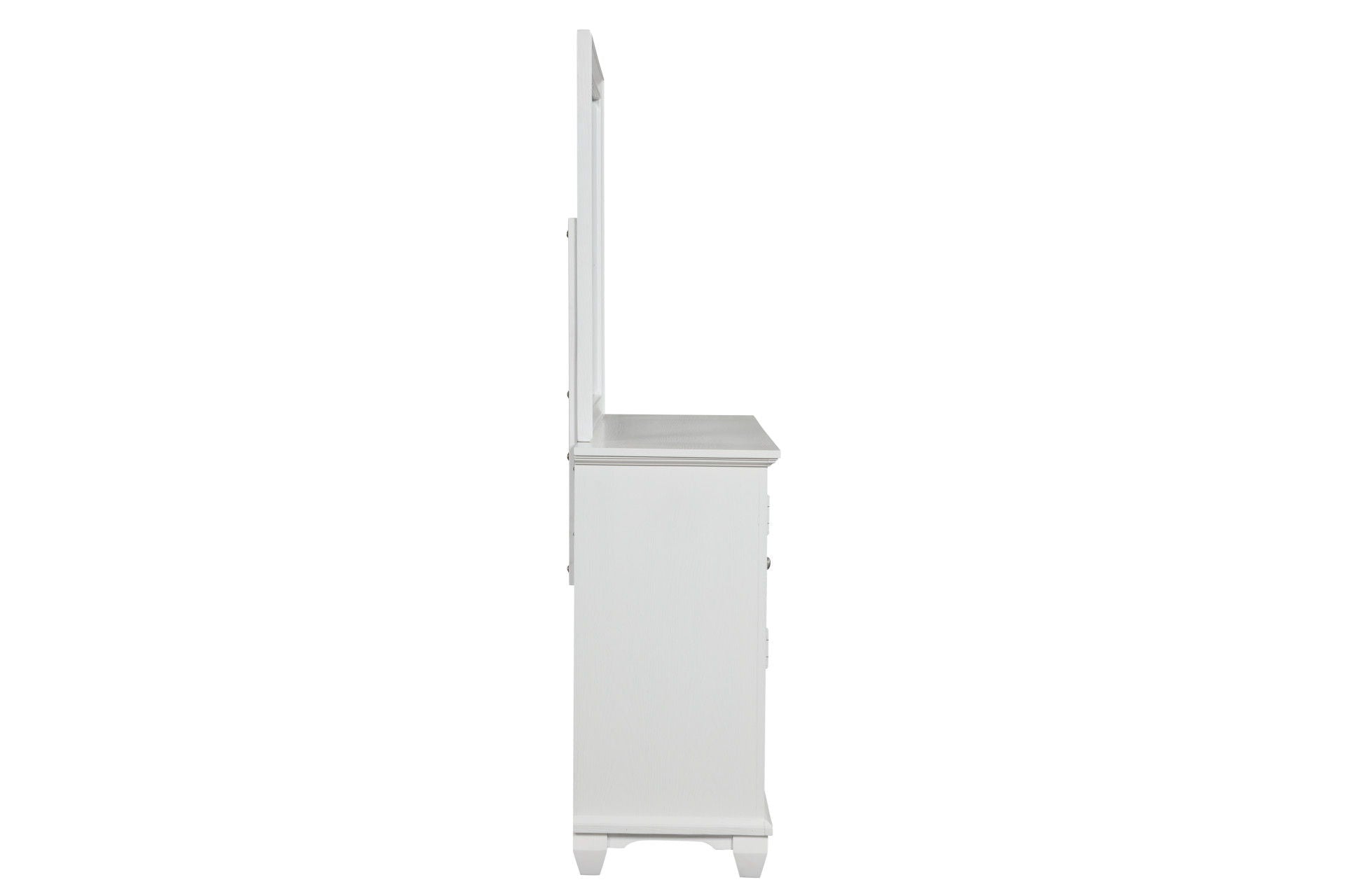 Jamestown - Landscape Mirror - White