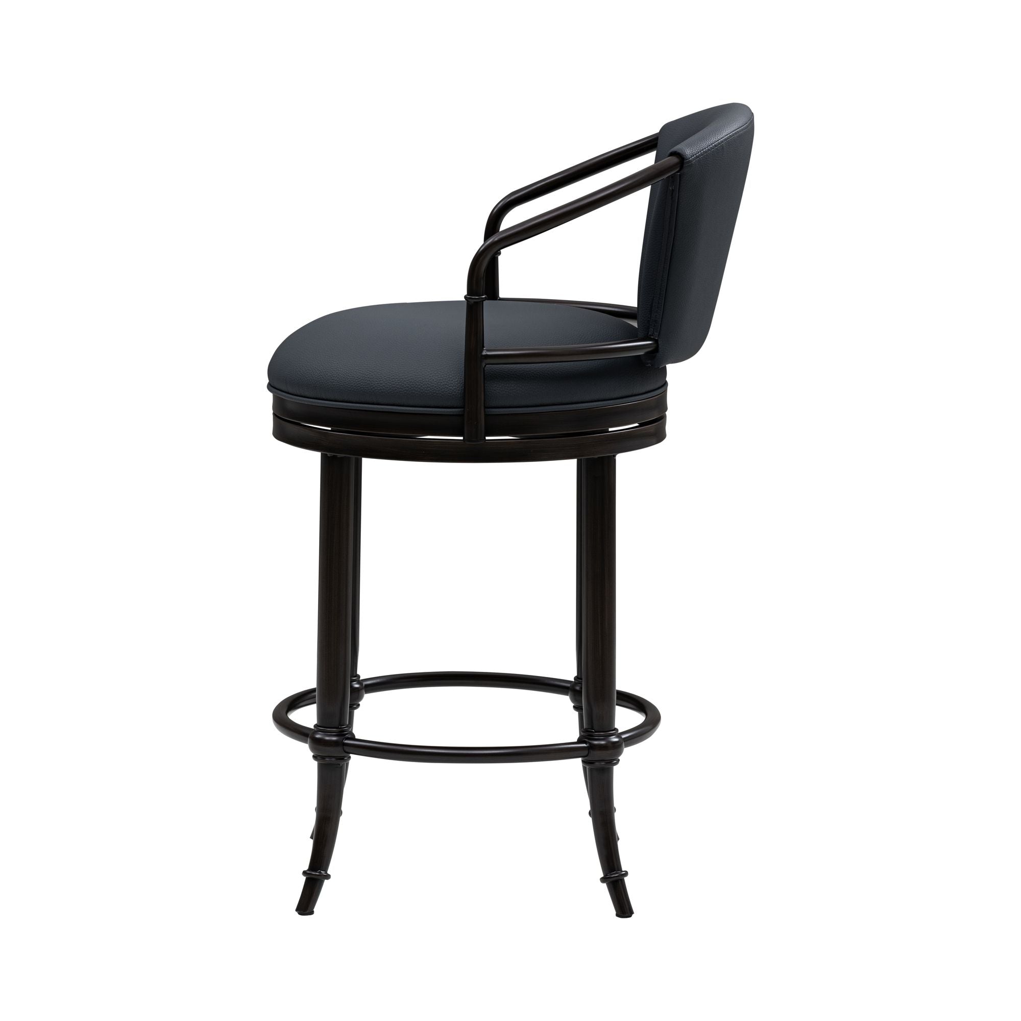 Otis - Upholstered Swivel Counter Height Barstool