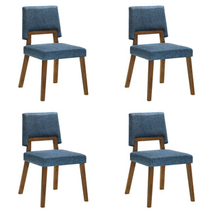 Channell - Dining Chair With Walnut Frame
