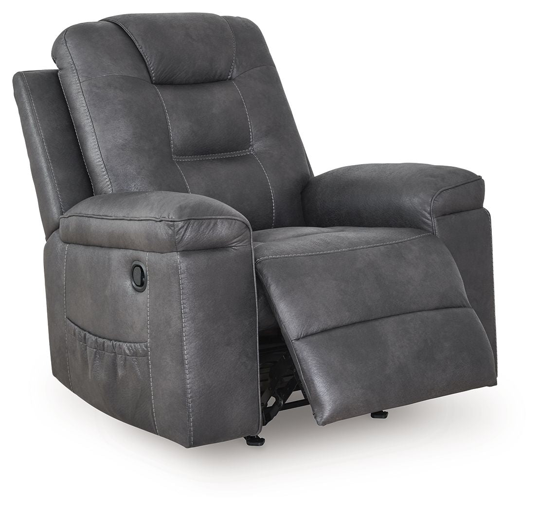 Stockworth - Rocker Recliner - Granite