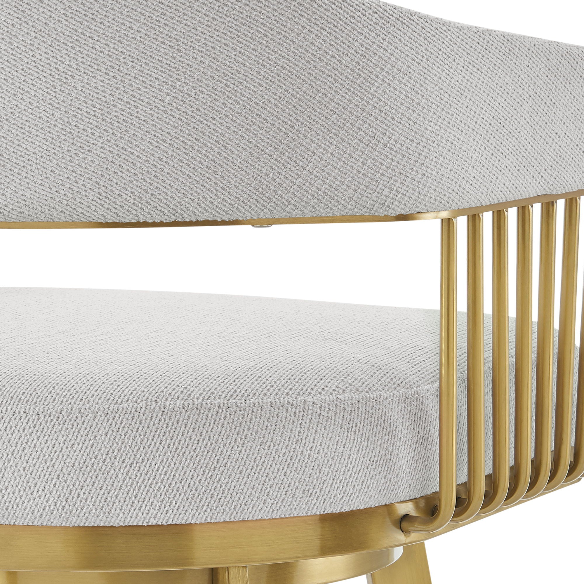 Chelsea - Swivel Fabric Stool