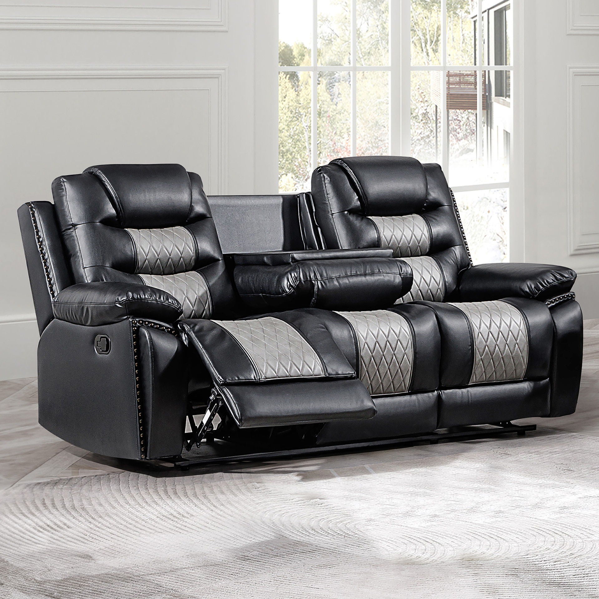 Nikko - Sofa With Dual Recliner