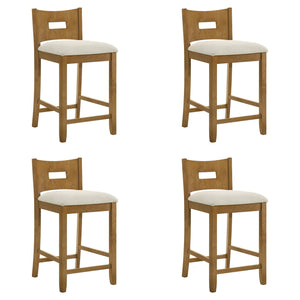 Ren - 26" Counter Height Rubberwood Barstool