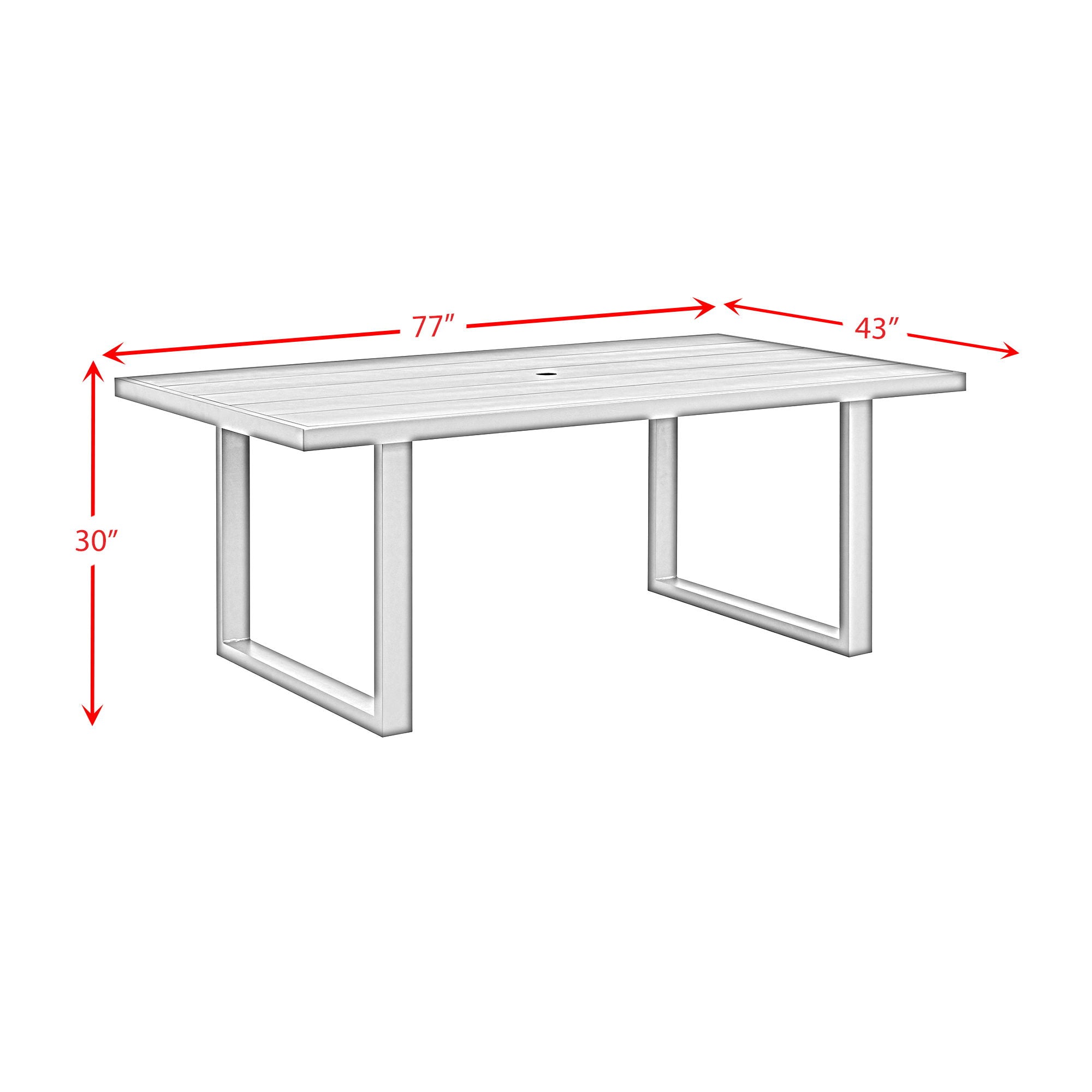 Playa - Standard Height Dining Set