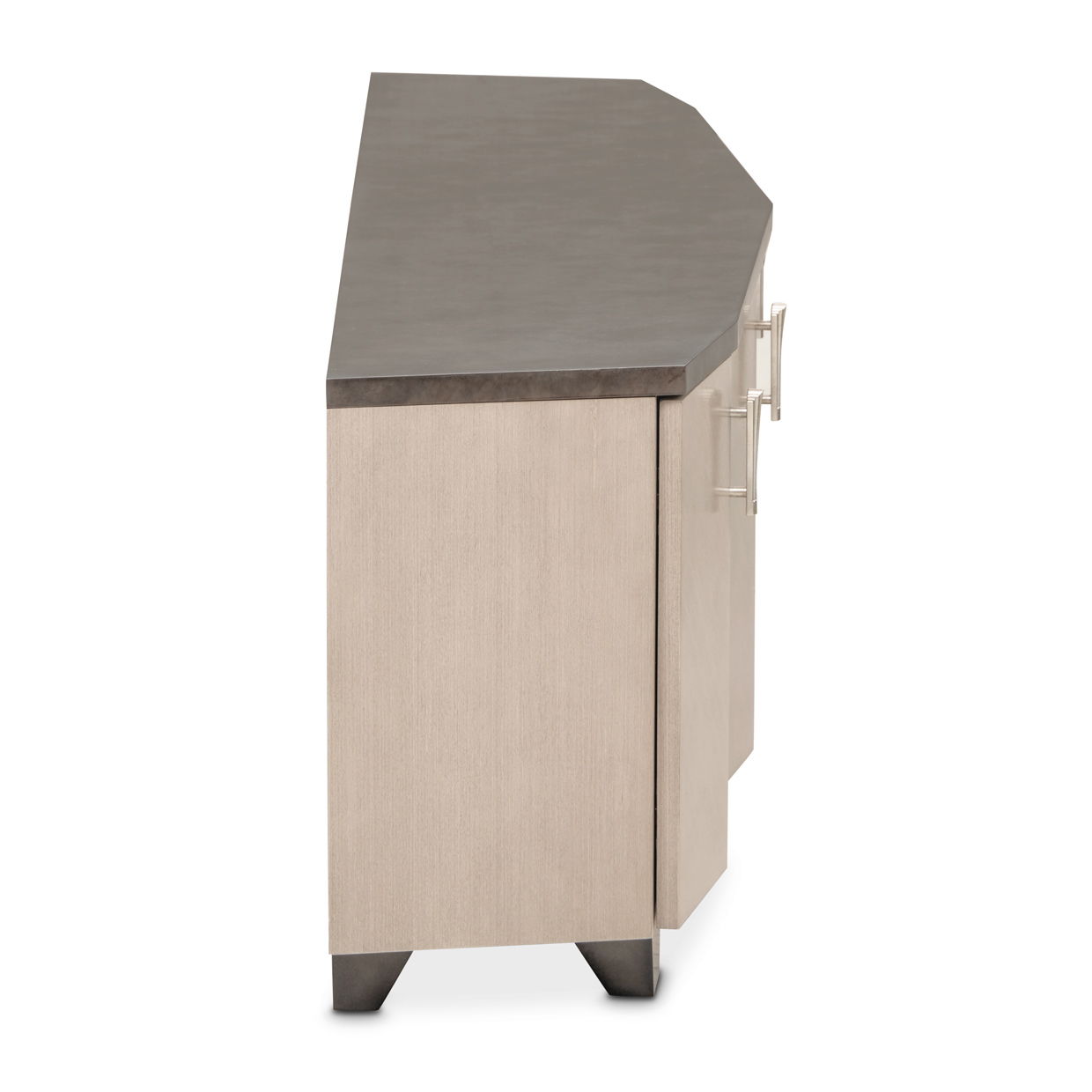 Fantosini - Media Cabinet - Silver Mist