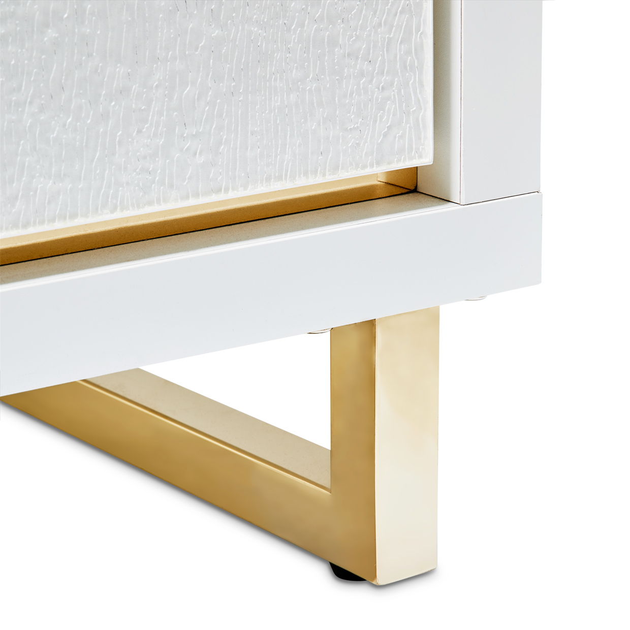 Palm Gate - 6-Drawer Chest - Cloud White