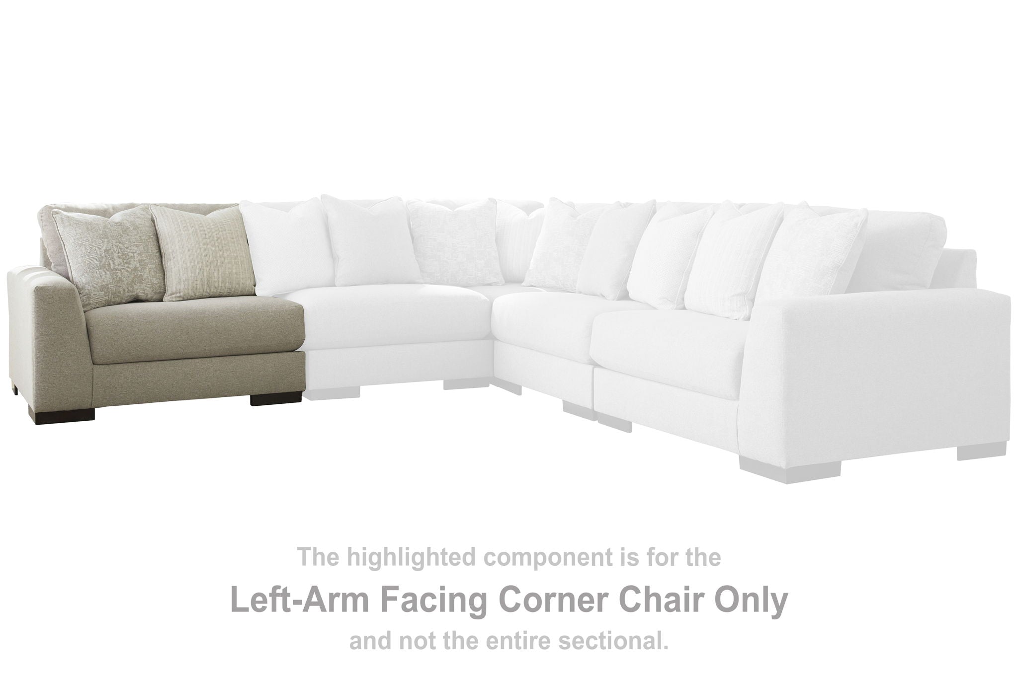 Lyndeboro - LAF Corner Chair - Wicker