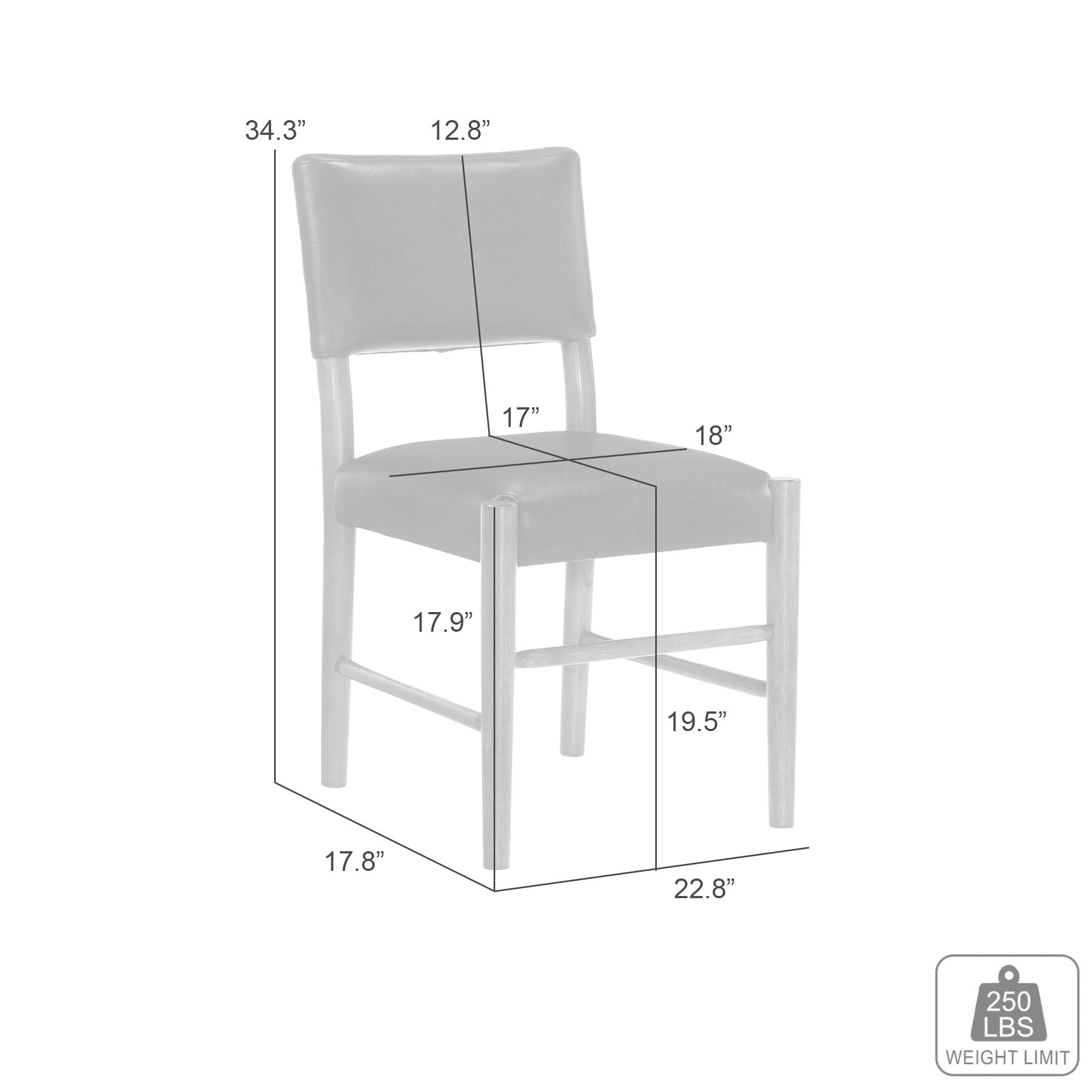Bennet - Modern Wood Dining Chair