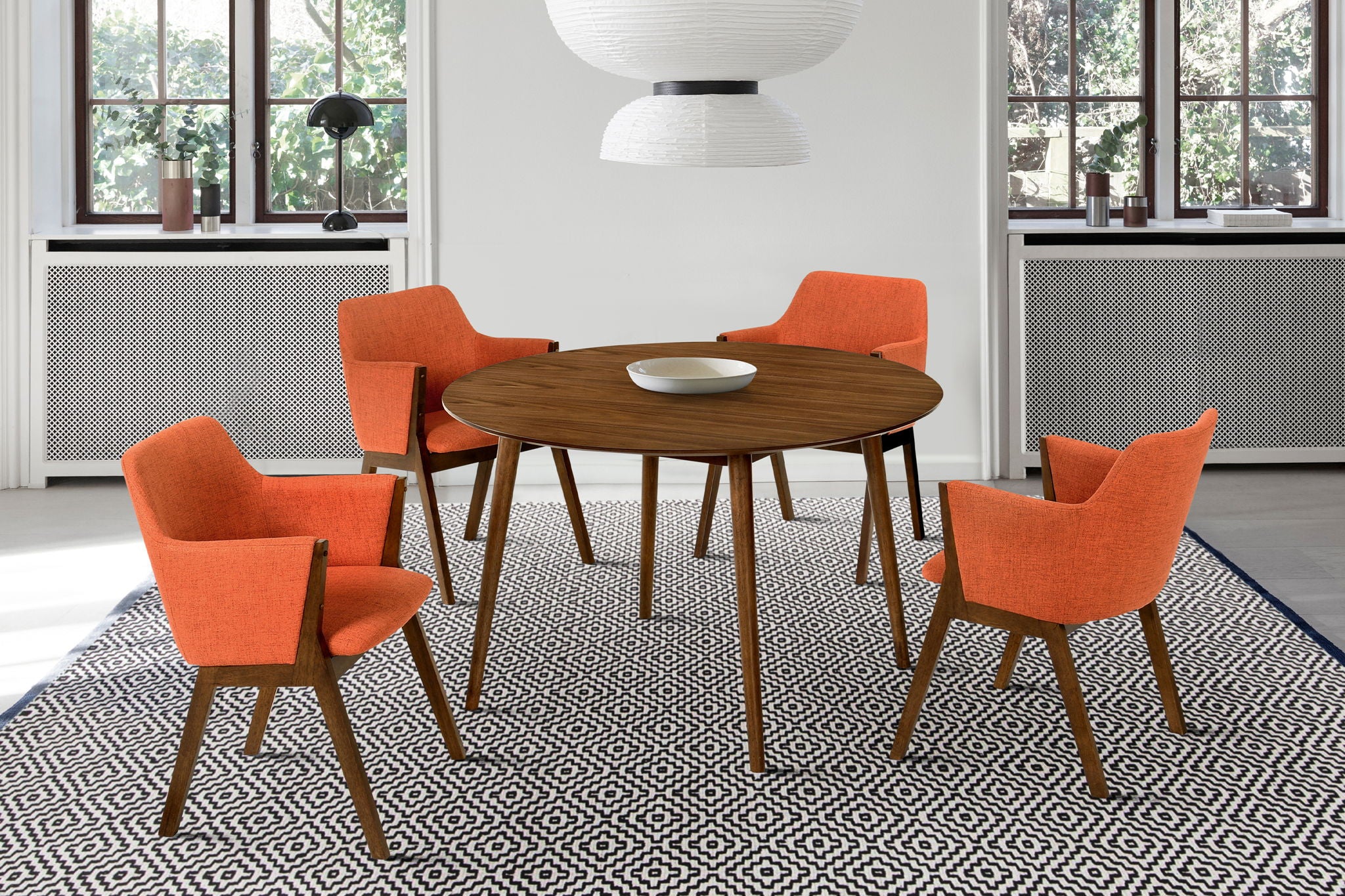 Arcadia And Renzo - 48" Round Dining Room Set