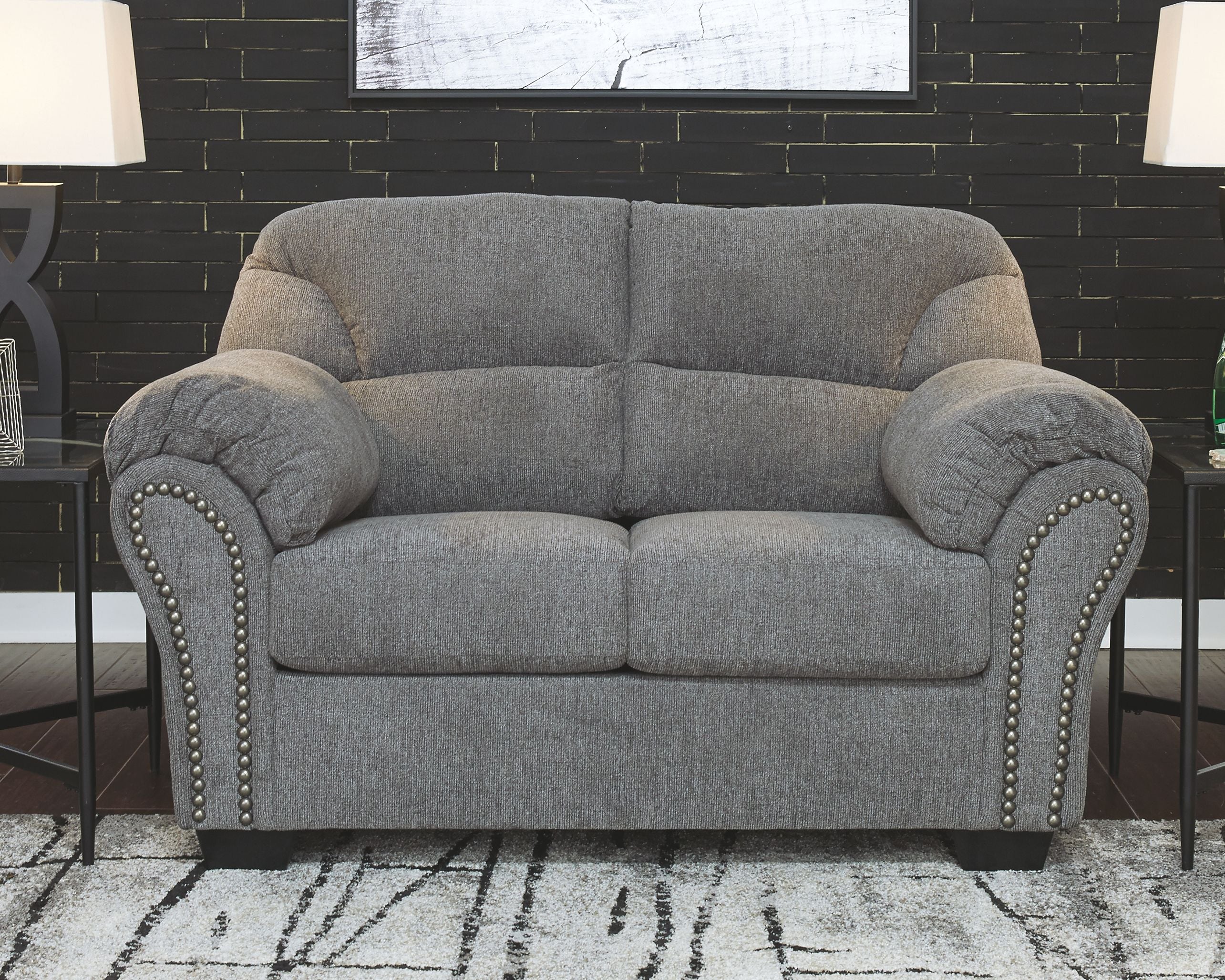 Allmaxx - Loveseat - Pewter