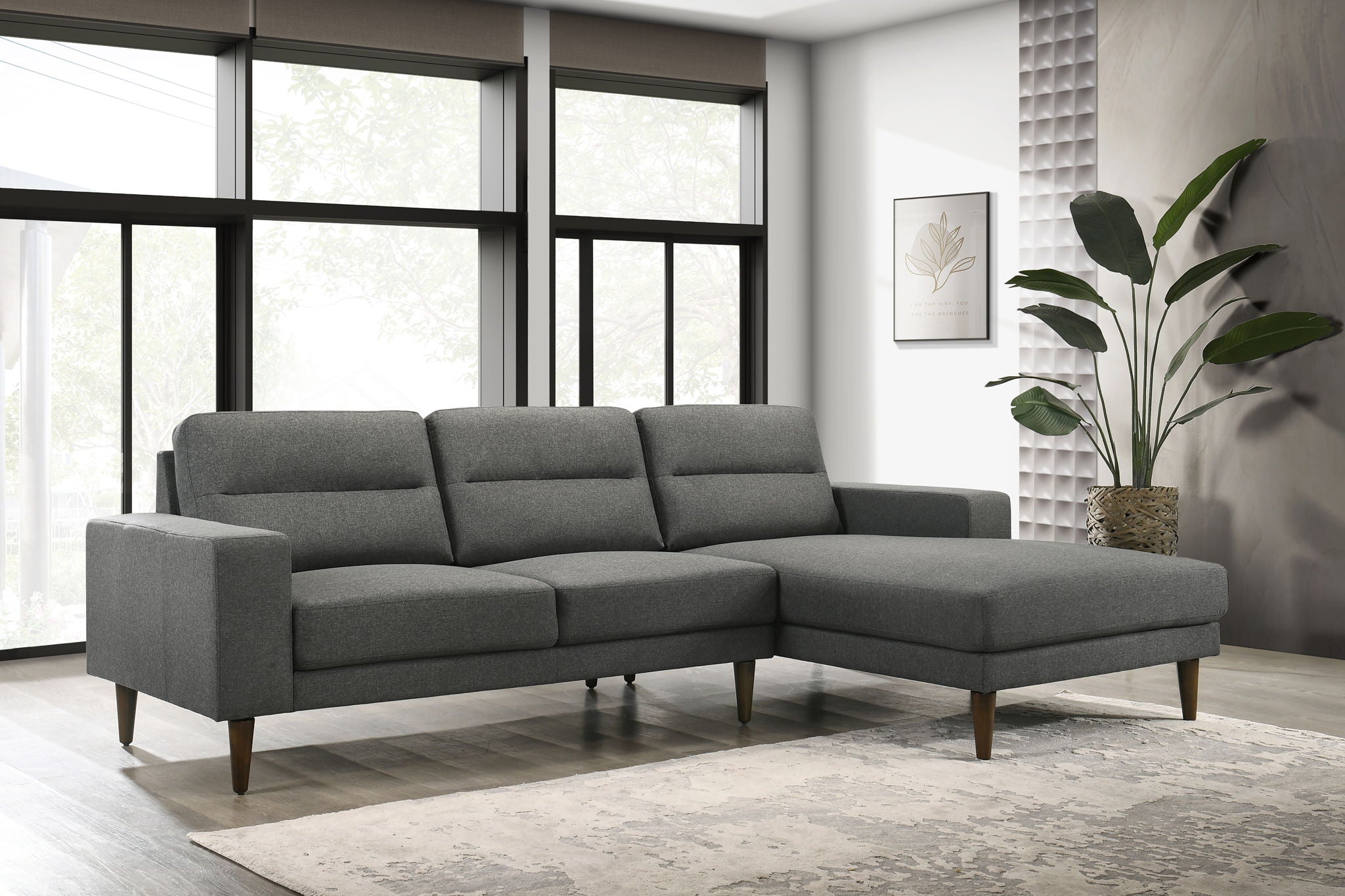 Vale - Chair - Gray