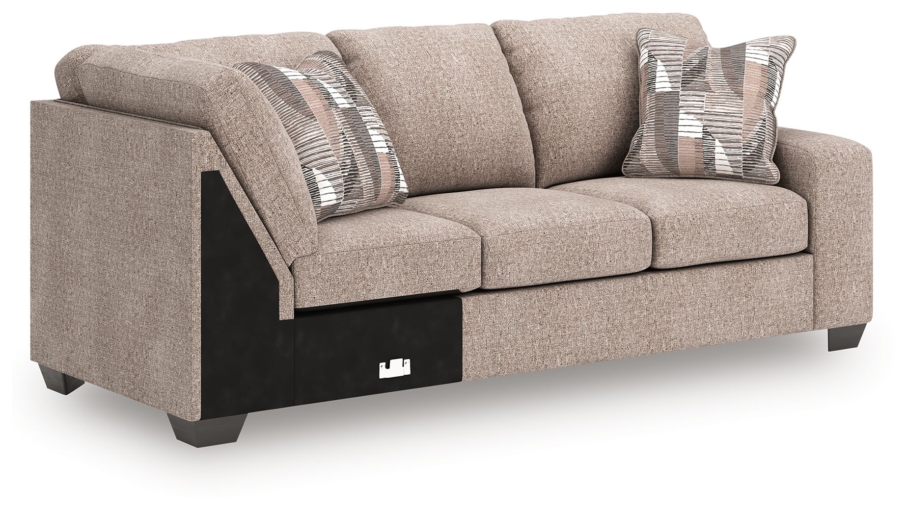 Newellen - RAF Sofa With Corner Wedge - Beige