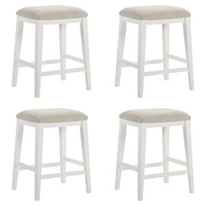 Jane - Contemporary Transitional Wood Counter Height Kitchen Bar Stool