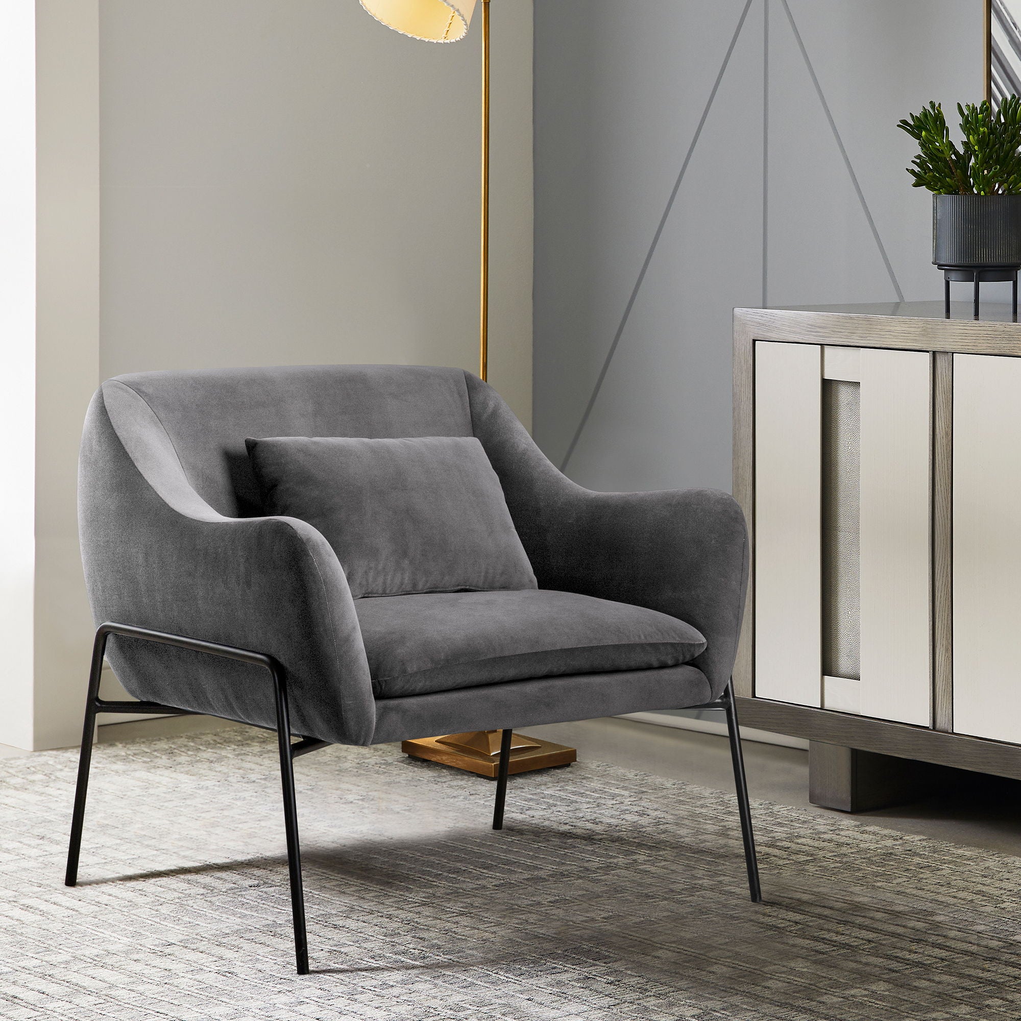 Karen - Modern Accent Chair