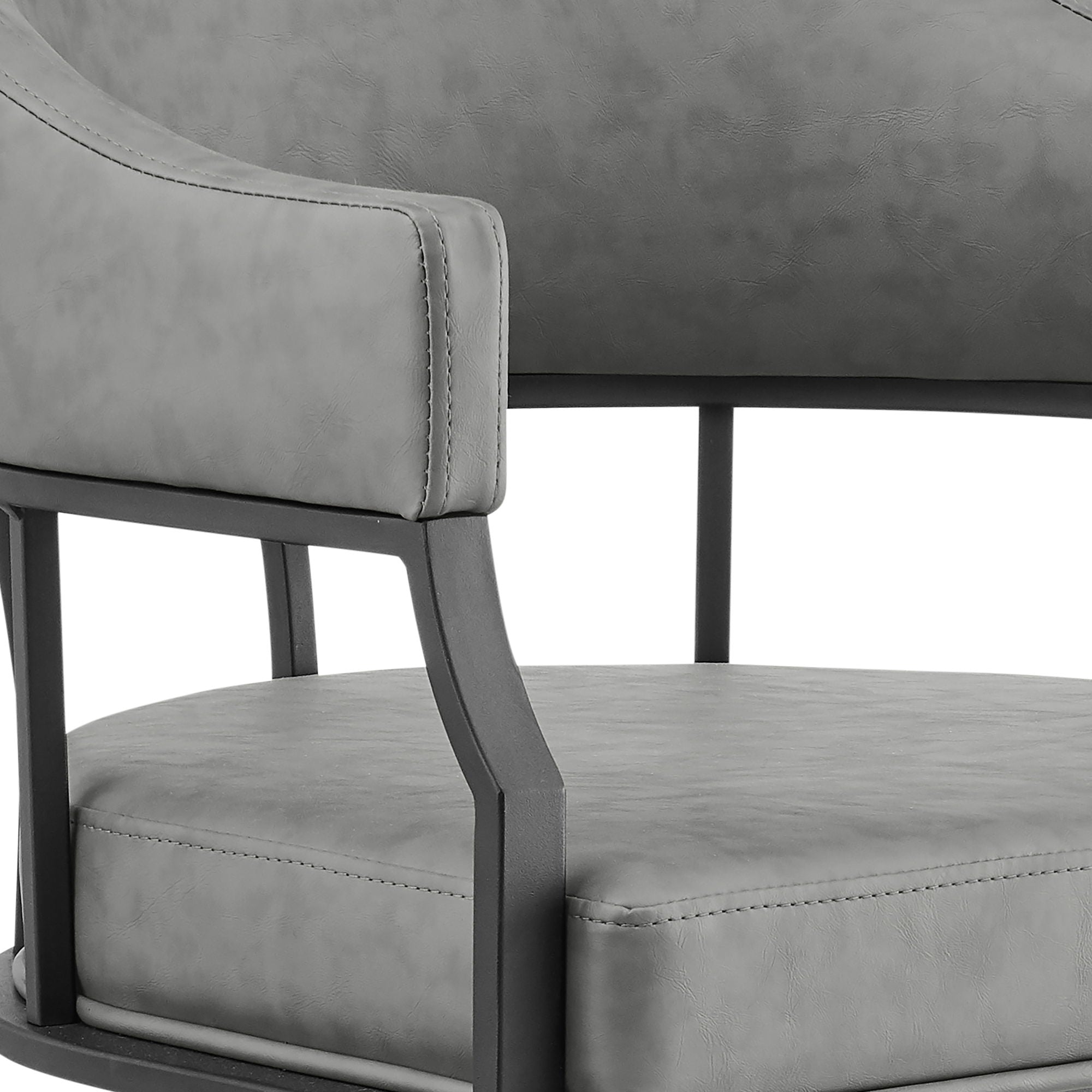 Tibet - 5 Piece Dining Set - Vintage Gray / Black