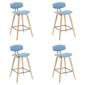 Fox - Swivel Counter Height Stool - Light Brown