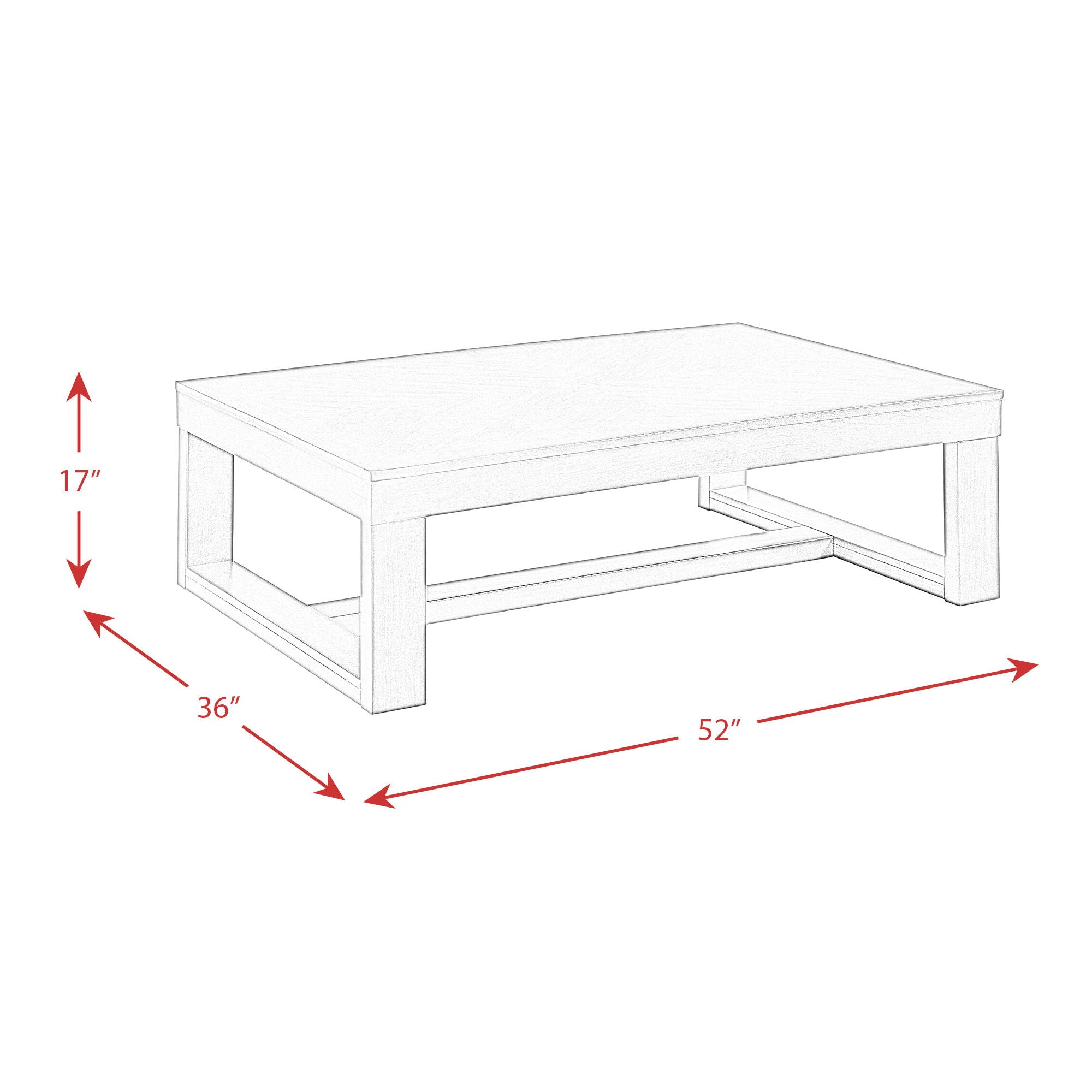 Hardy - 3 Piece Occasional Table Set (Coffee Table And Two End Tables) - Cherry