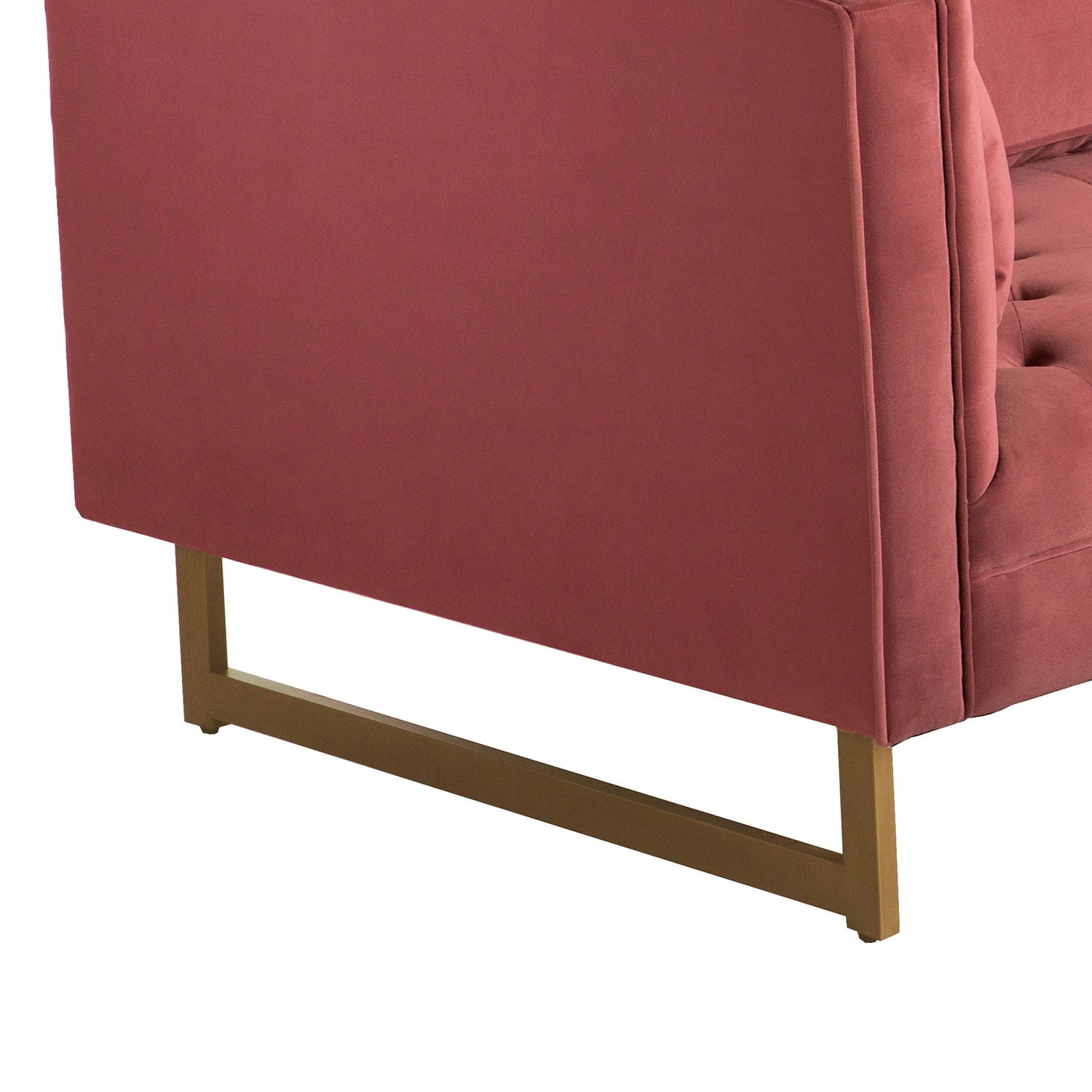 Lenox - Modern Sofa With Brass Legs