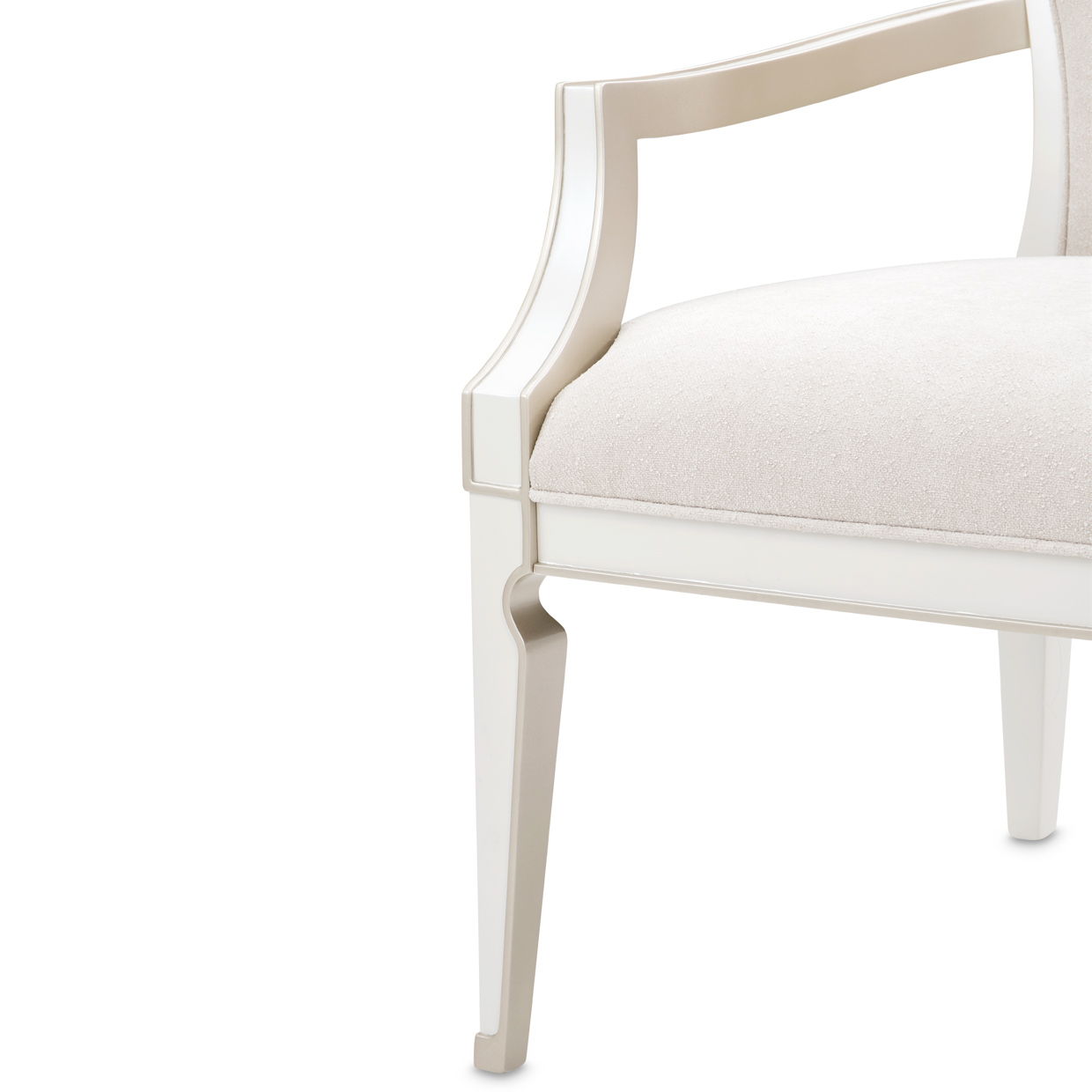 La Marisia - Dining Arm Chair (Set of 2) - Tranquil / Creamy Pearl