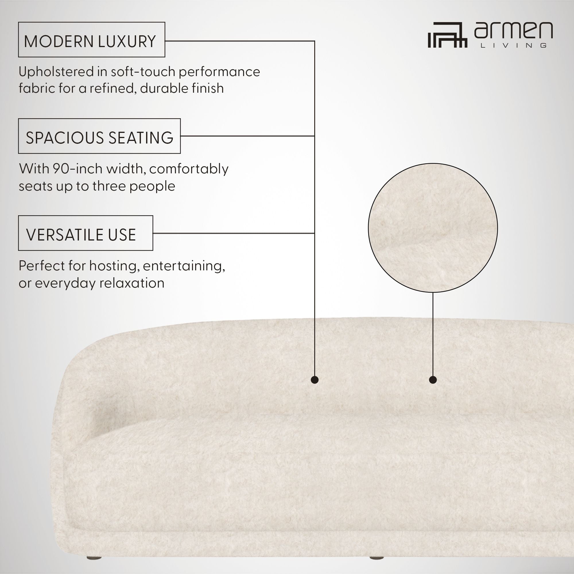 Figueroa - 3-Seater Sofa