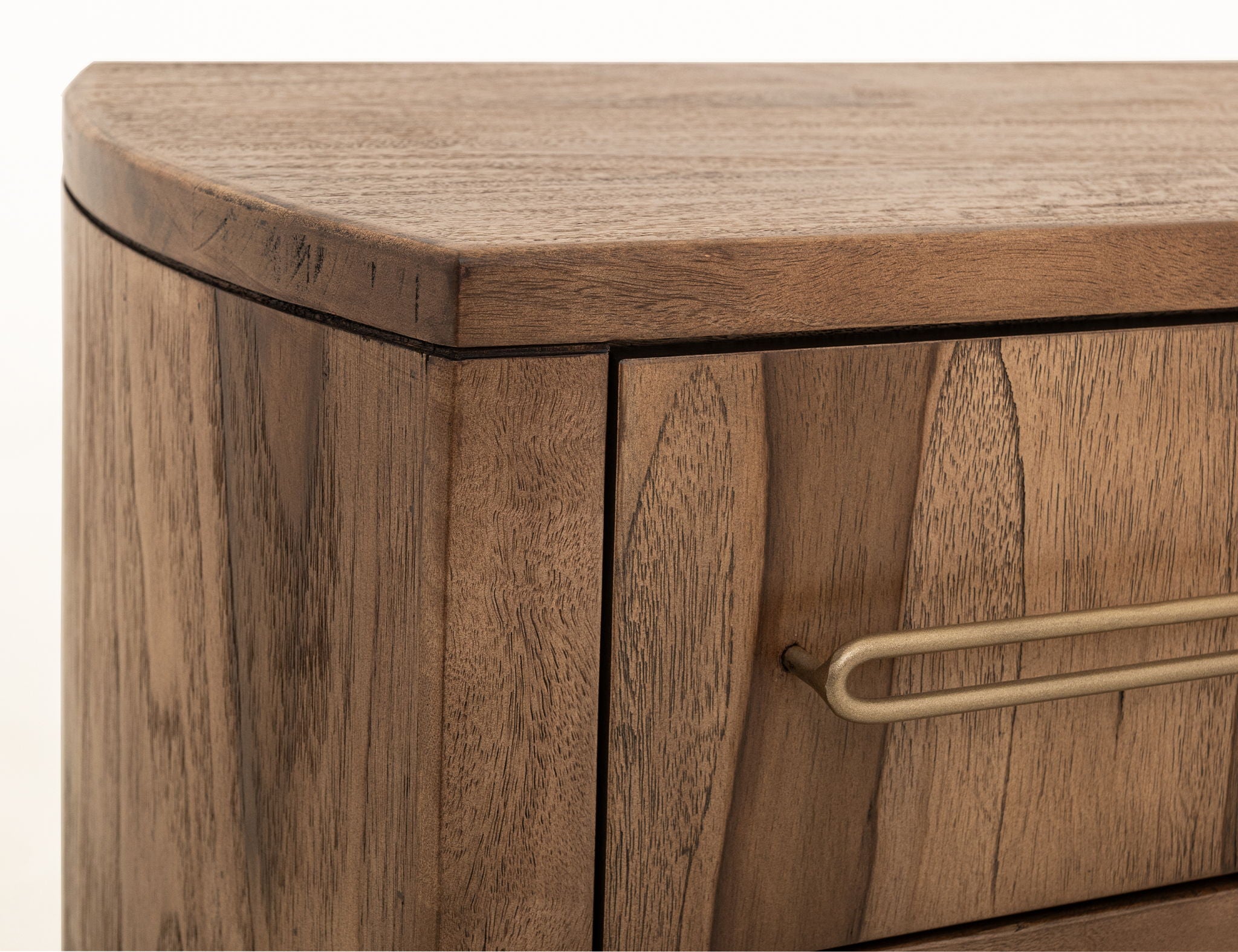 Balam - Server With 2 Drawer & 2 Glass Door - Light Brown