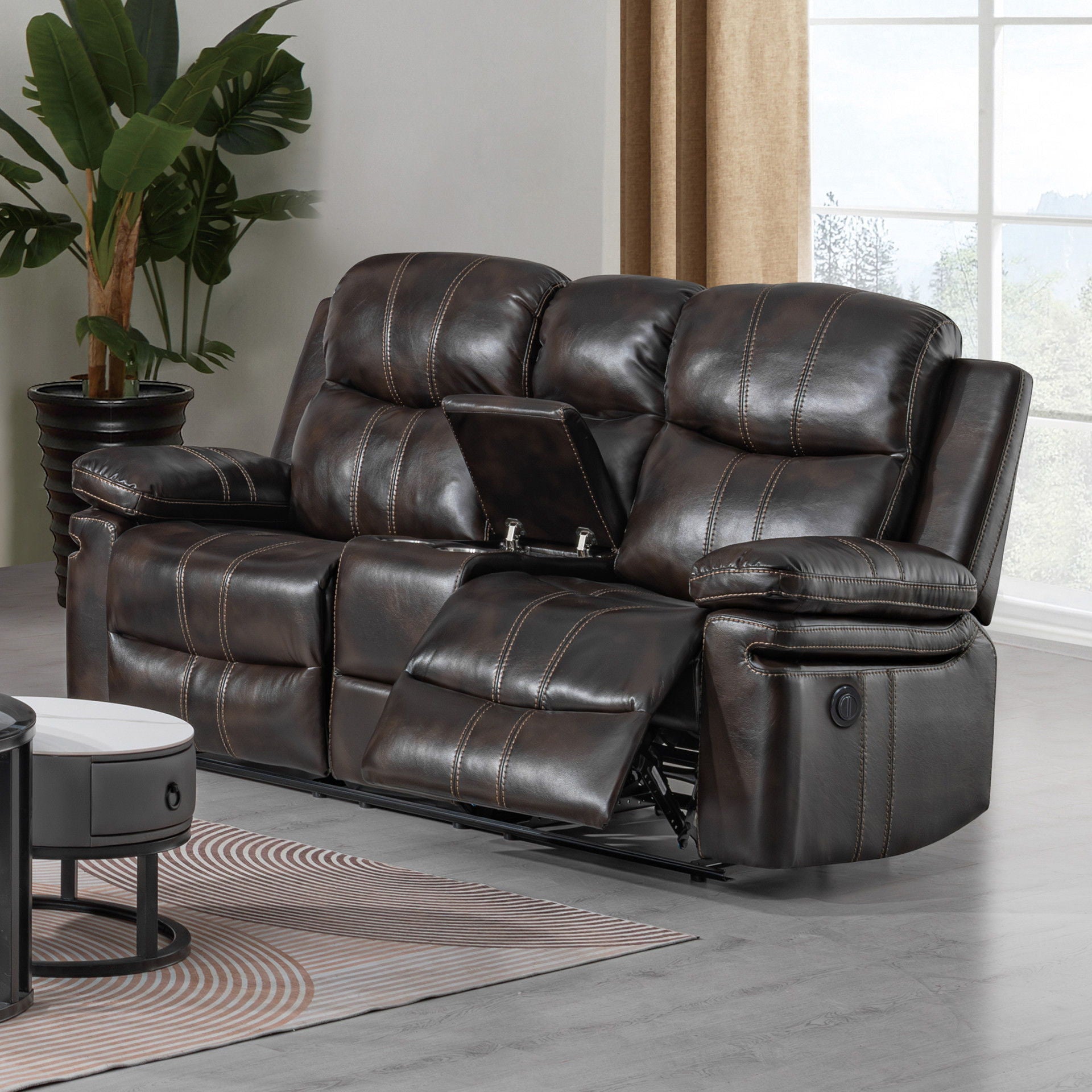 Kellen - Reclining Console Loveseat