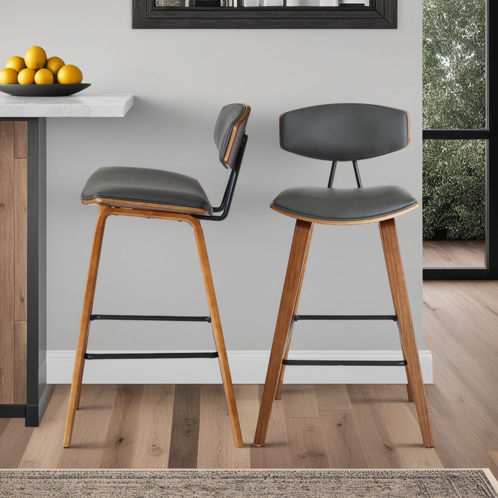 Fox - Mid-Century Counter Stool