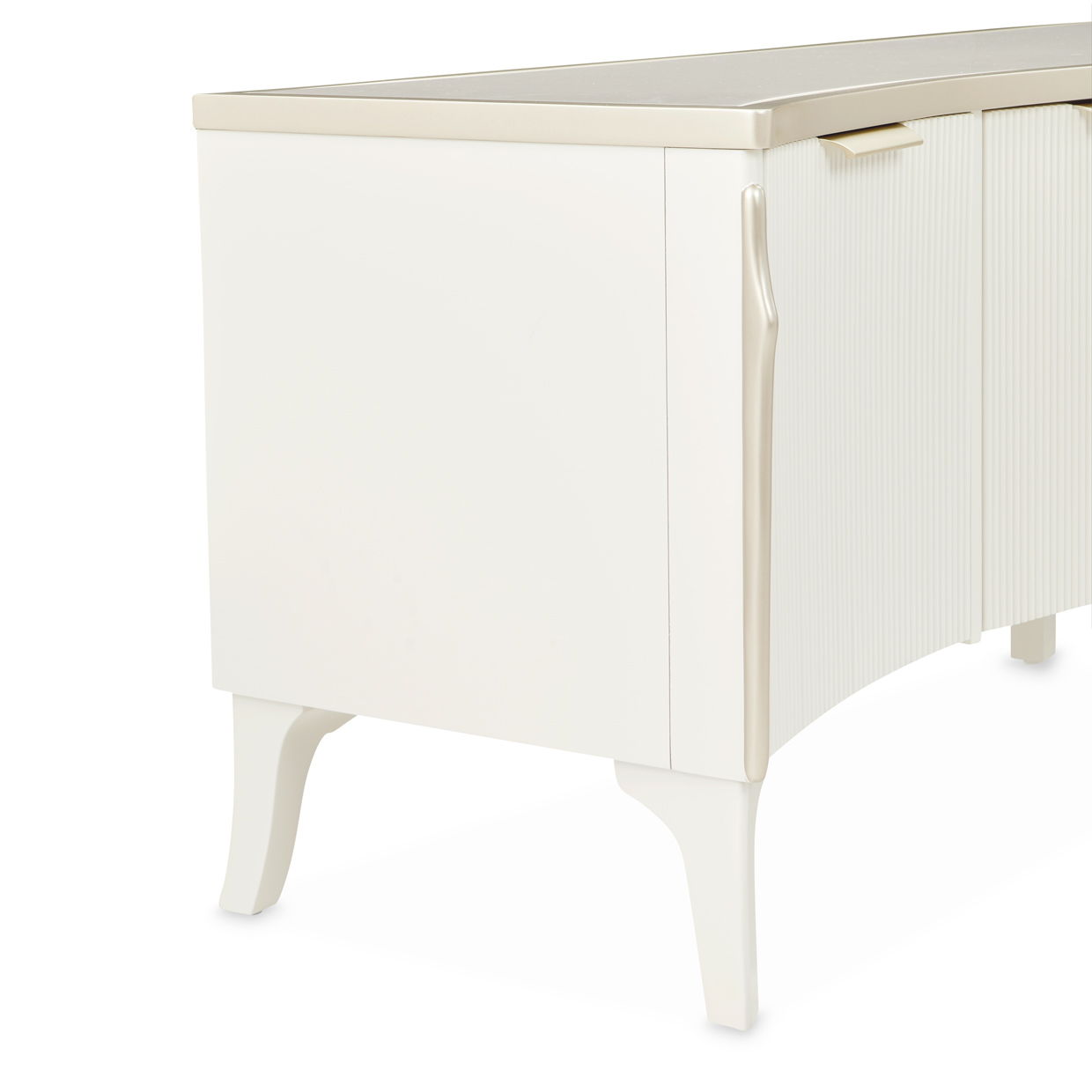 La Marisia - Media Cabinet - Creamy Pearl