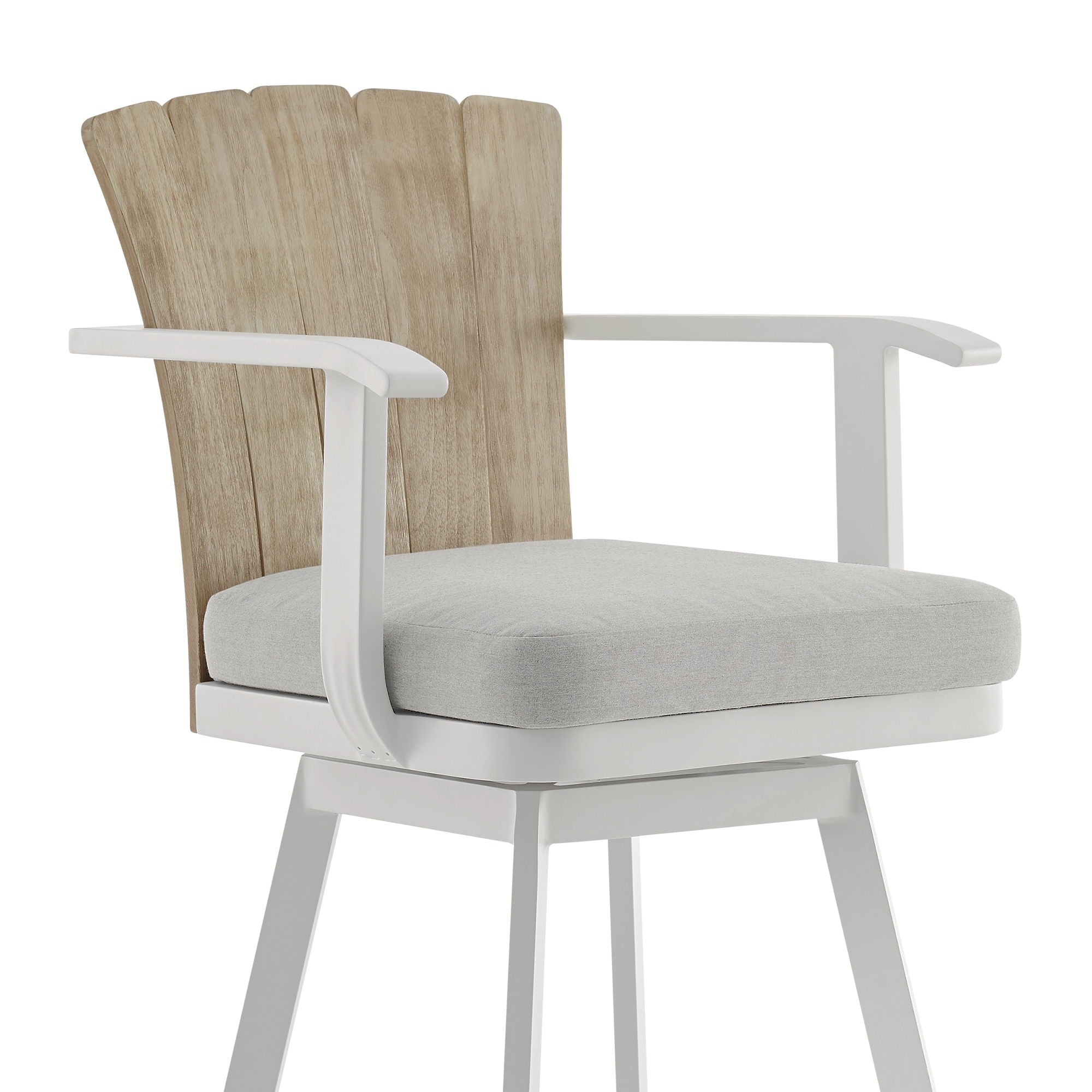 Hazel - Outdoor Patio Swivel Counter Stool Set