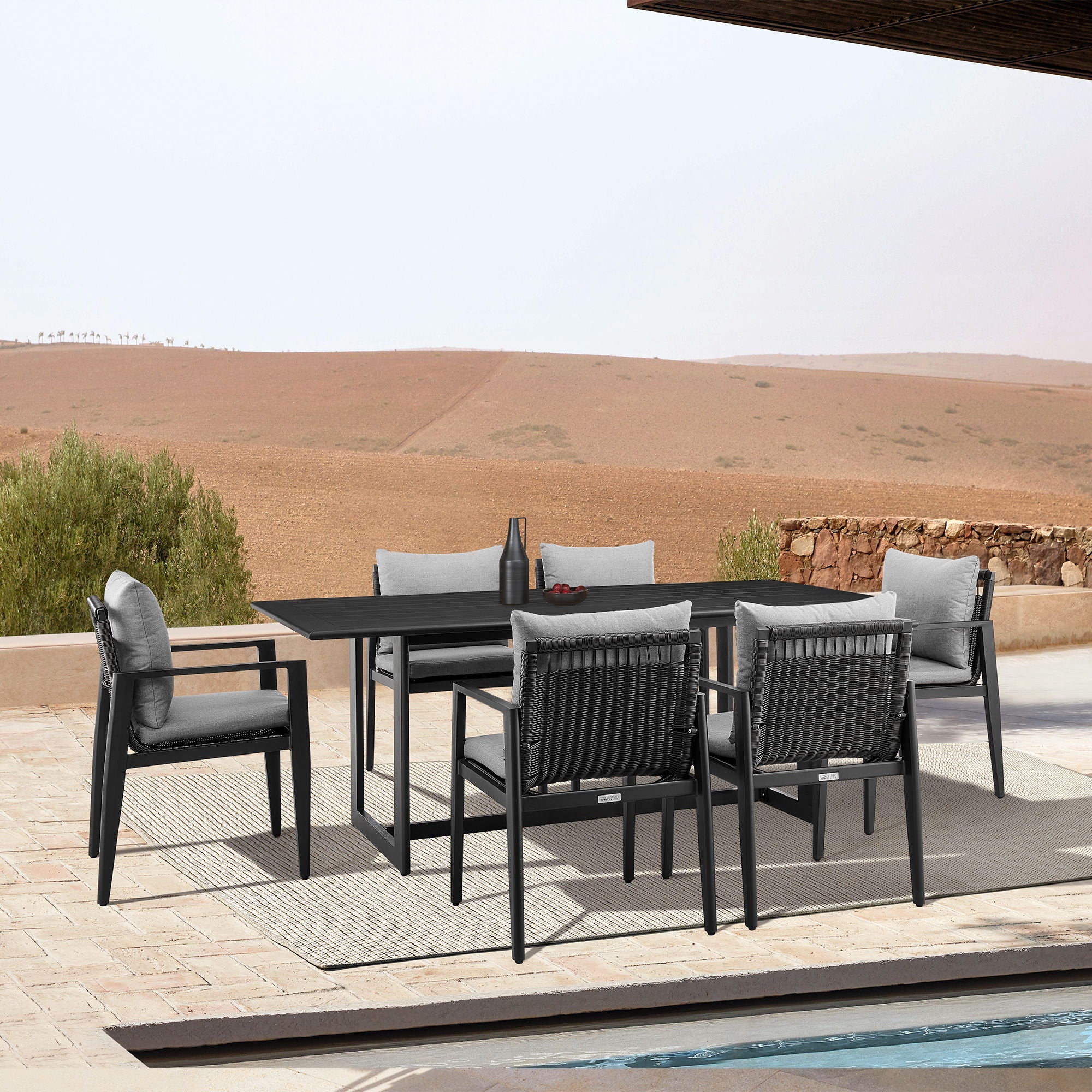 Grand - Outdoor Patio Dining Table Set