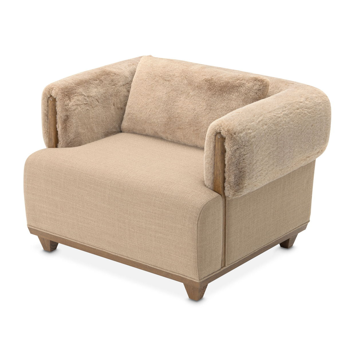Portrait - Accent Chair - Toffee / Sienna Brown
