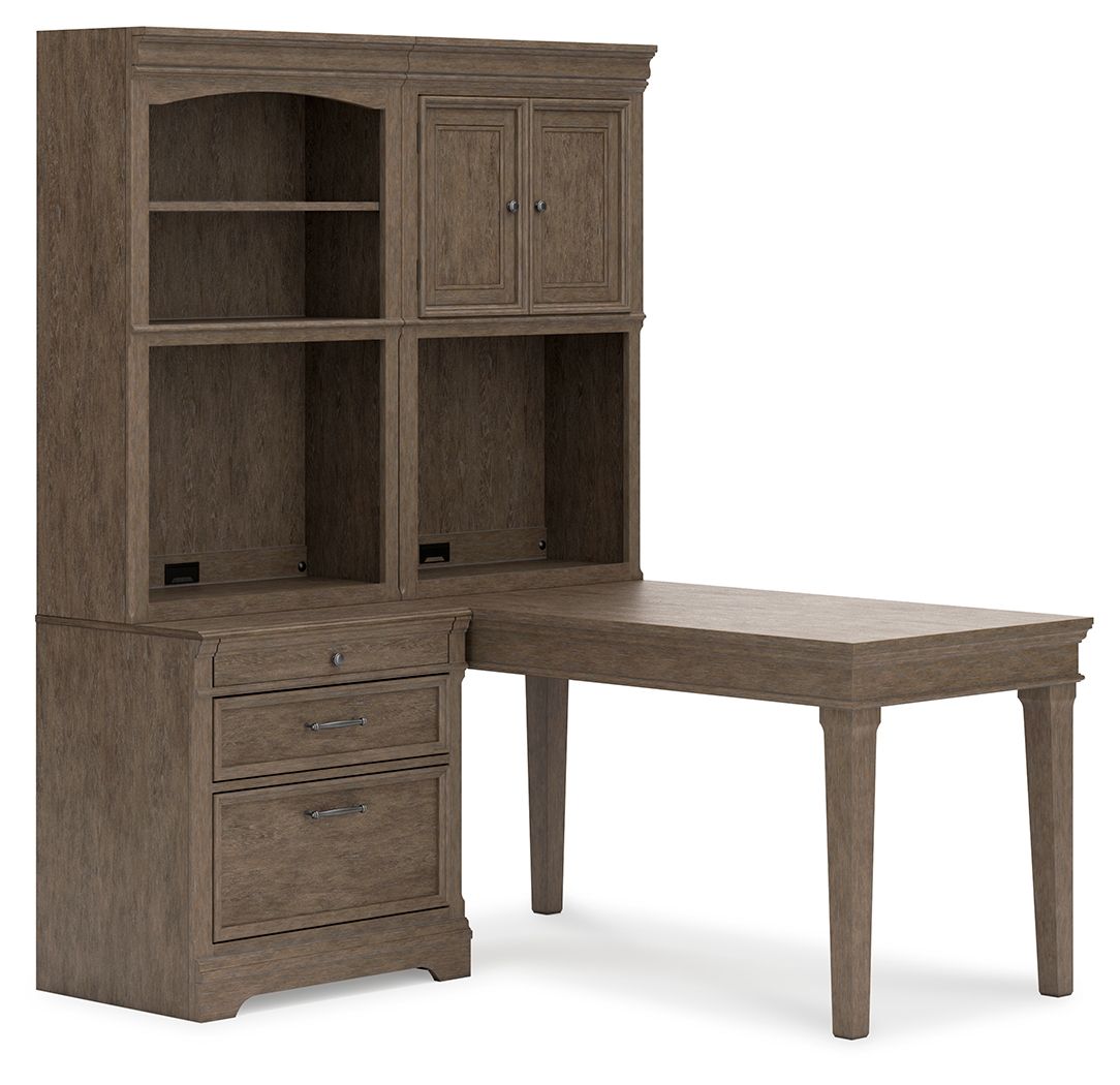 Janismore - Door Hutch - Weathered Gray