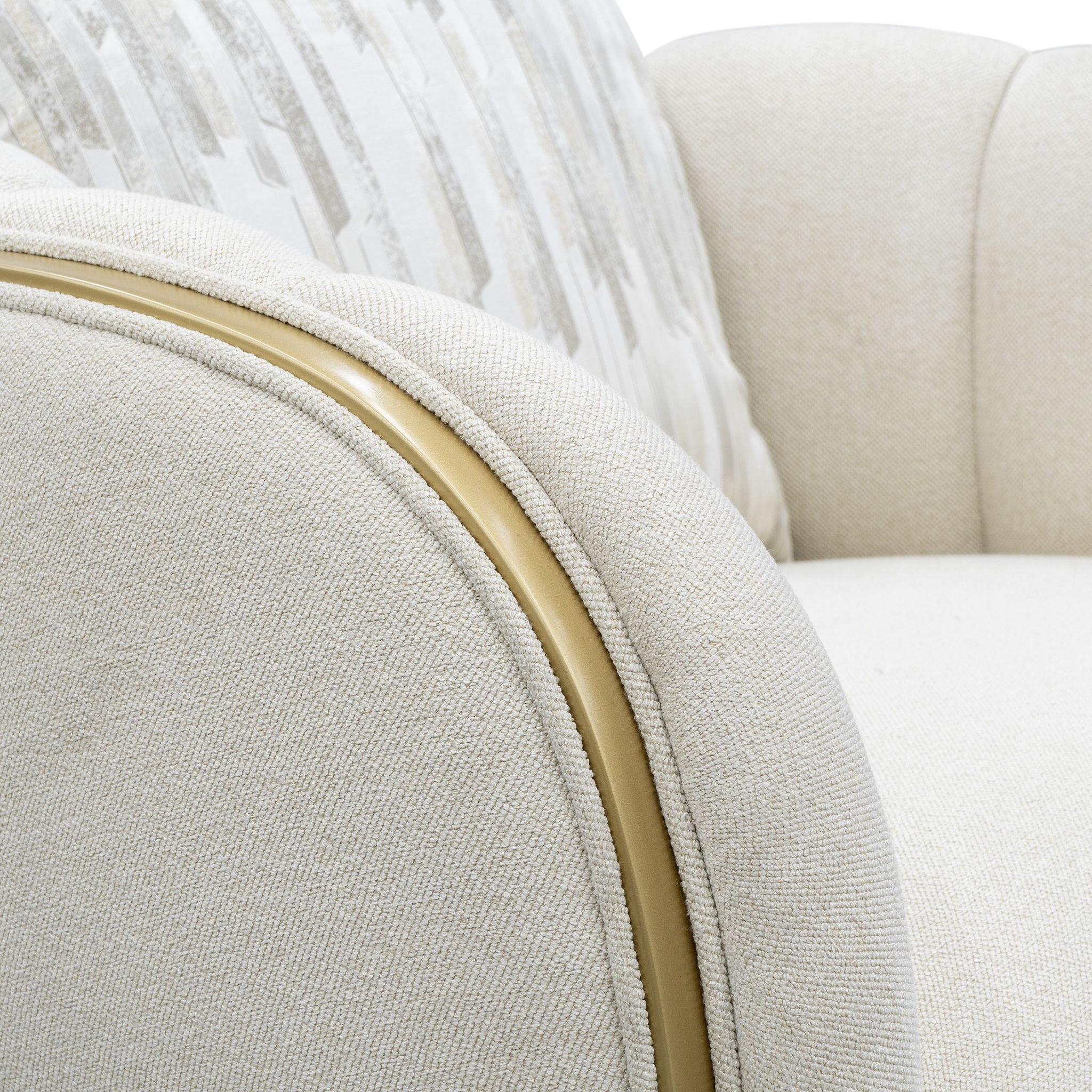 Scotts Square - Matching Chair - Cornsilk / Light Champagne
