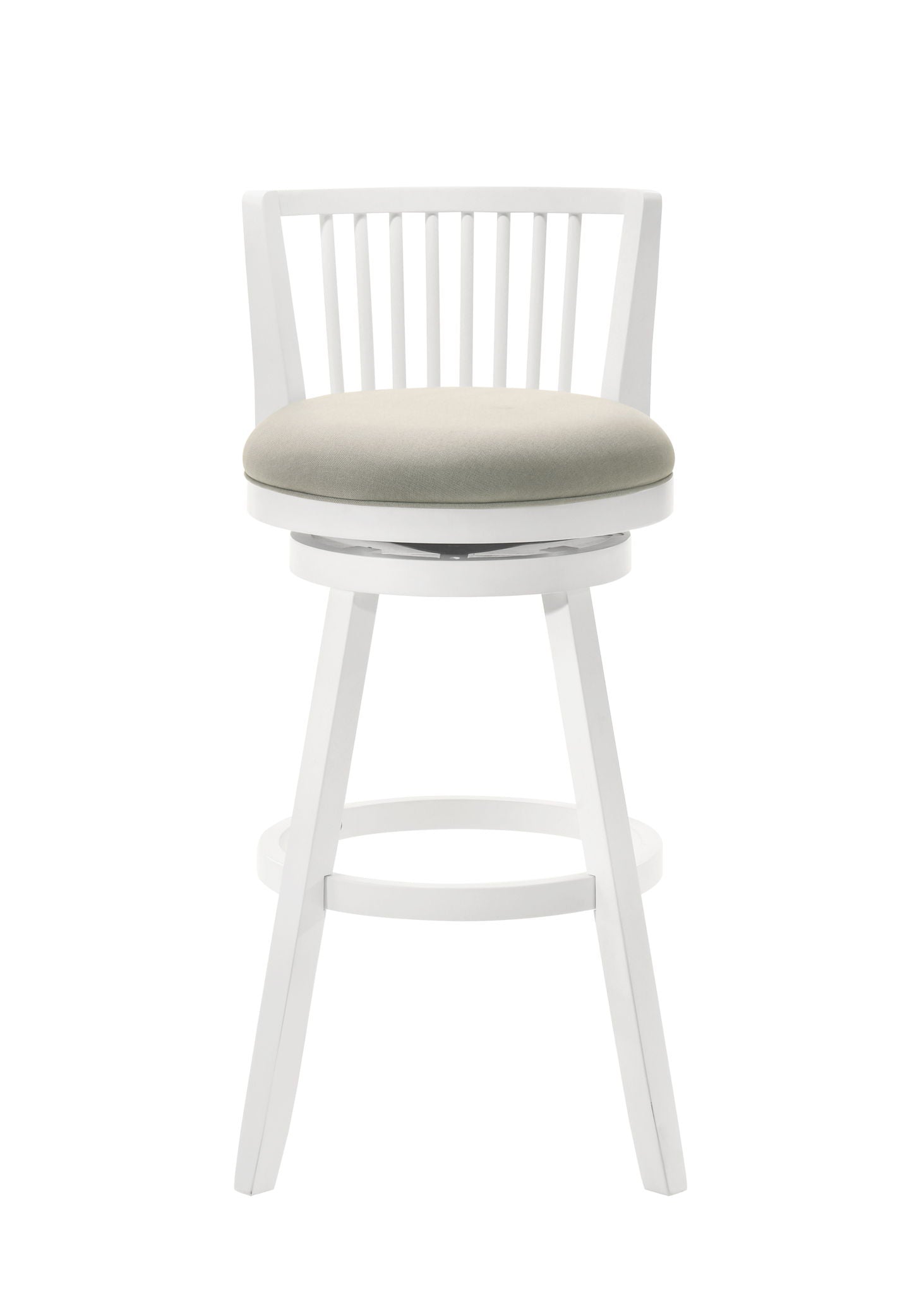 Harper - 30" Amber Glow Bar Height Rubberwood Swivel Barstool