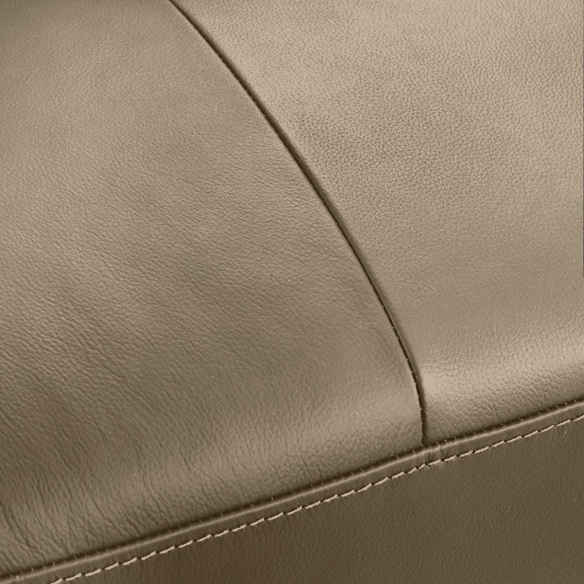 Faelin - Leather Loveseat With Tufted Back