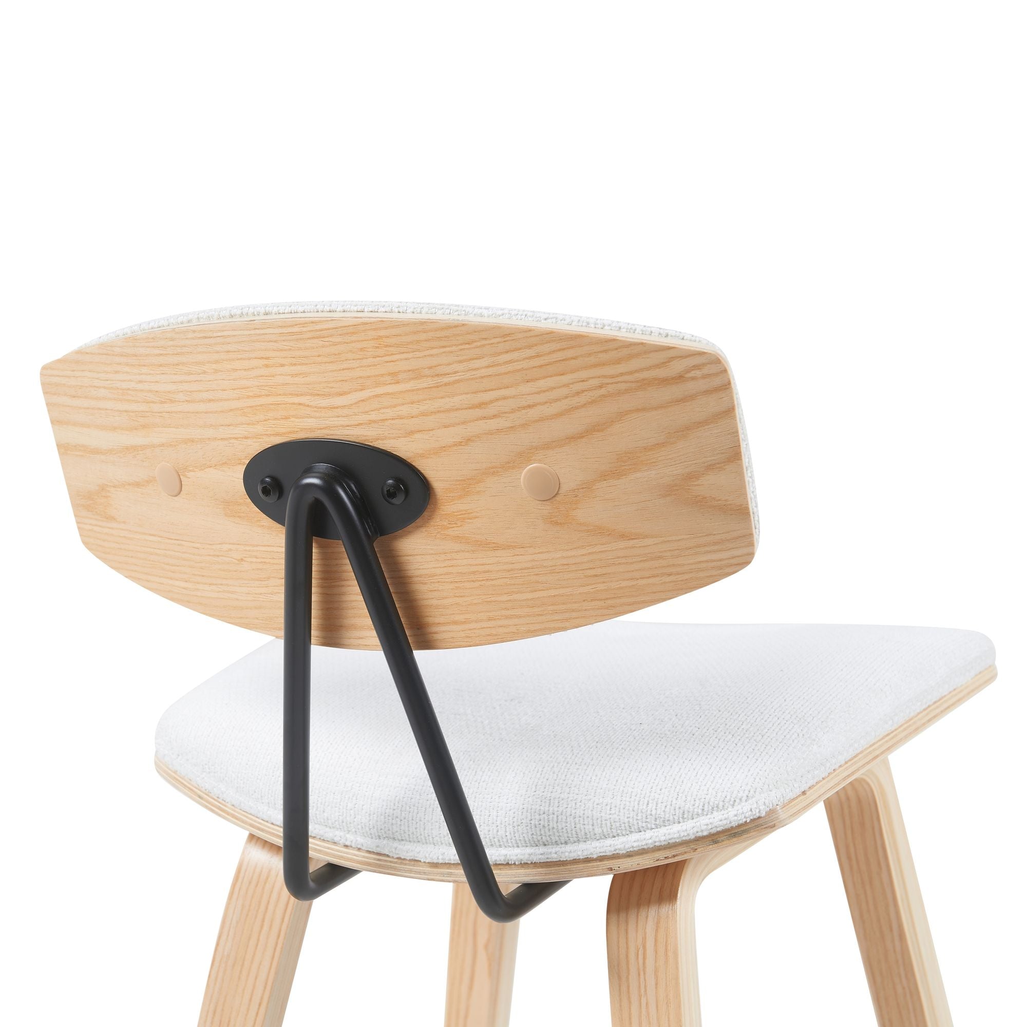 Fox - Swivel Counter Height Stool - Light Brown
