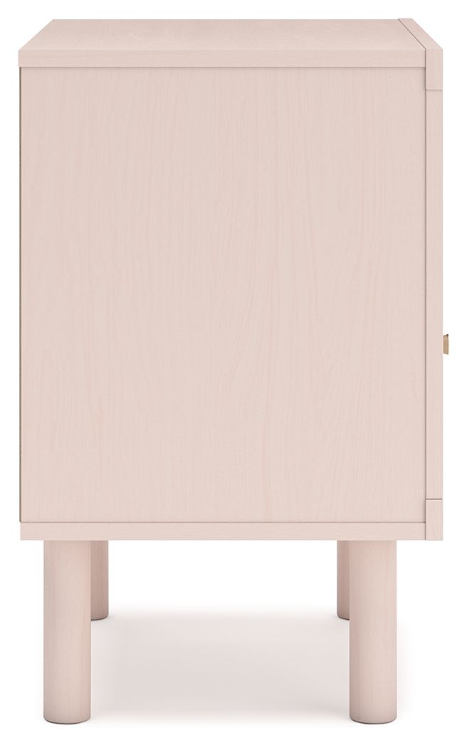 Wistenpine - One Drawer Night Stand - Blush