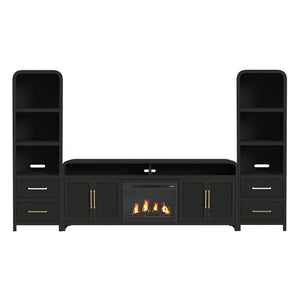 Ridgemont - 4 Piece Entertainment Unit With 82" TV Console