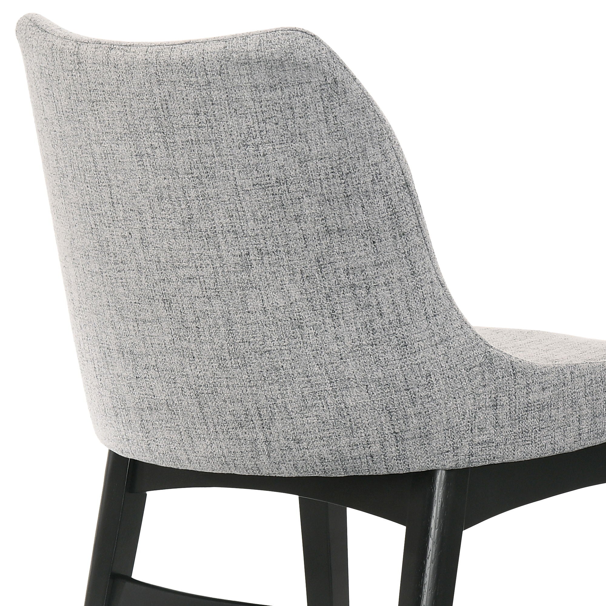 Azalea - Dining Side Chairs (Set of 2) - Gray / Black