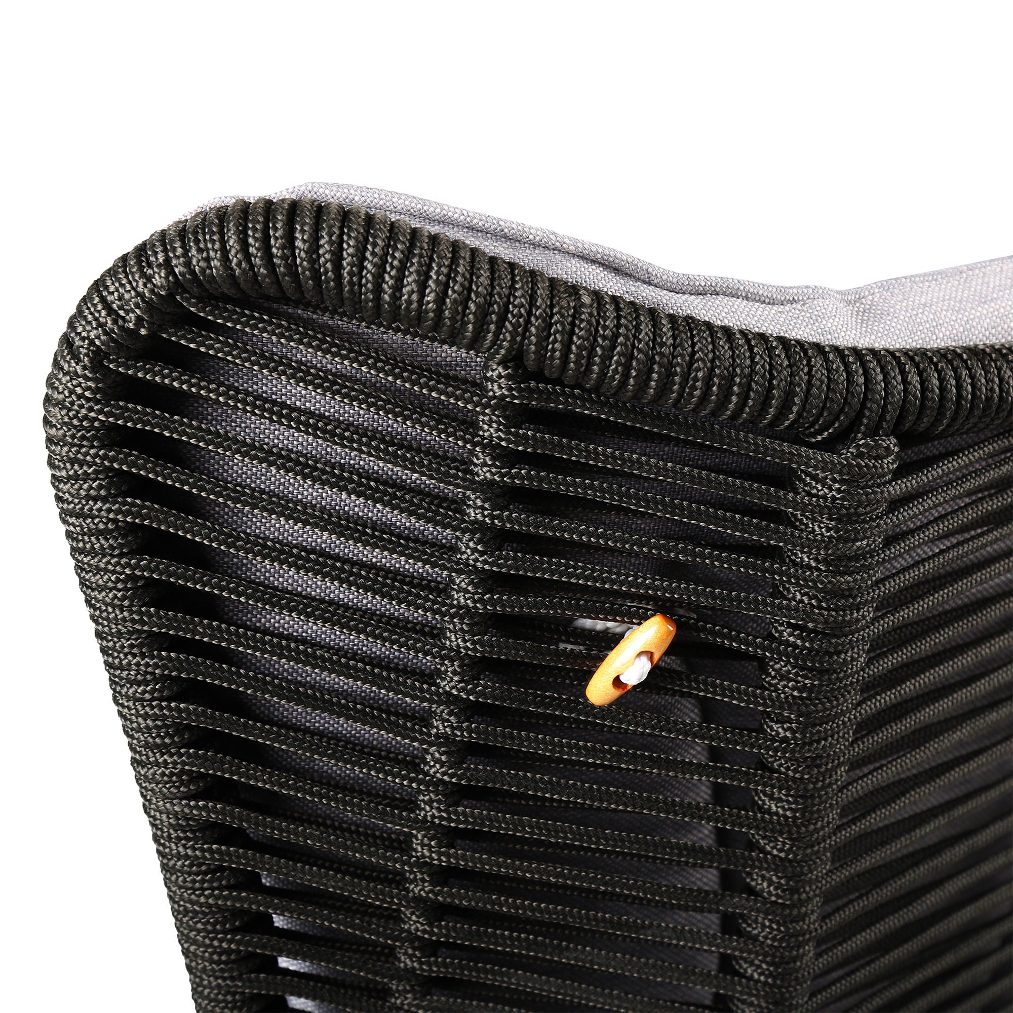 King - Indoor / Outdoor Lounge Chair And Cushion - Light Eucalyptus / Truffle