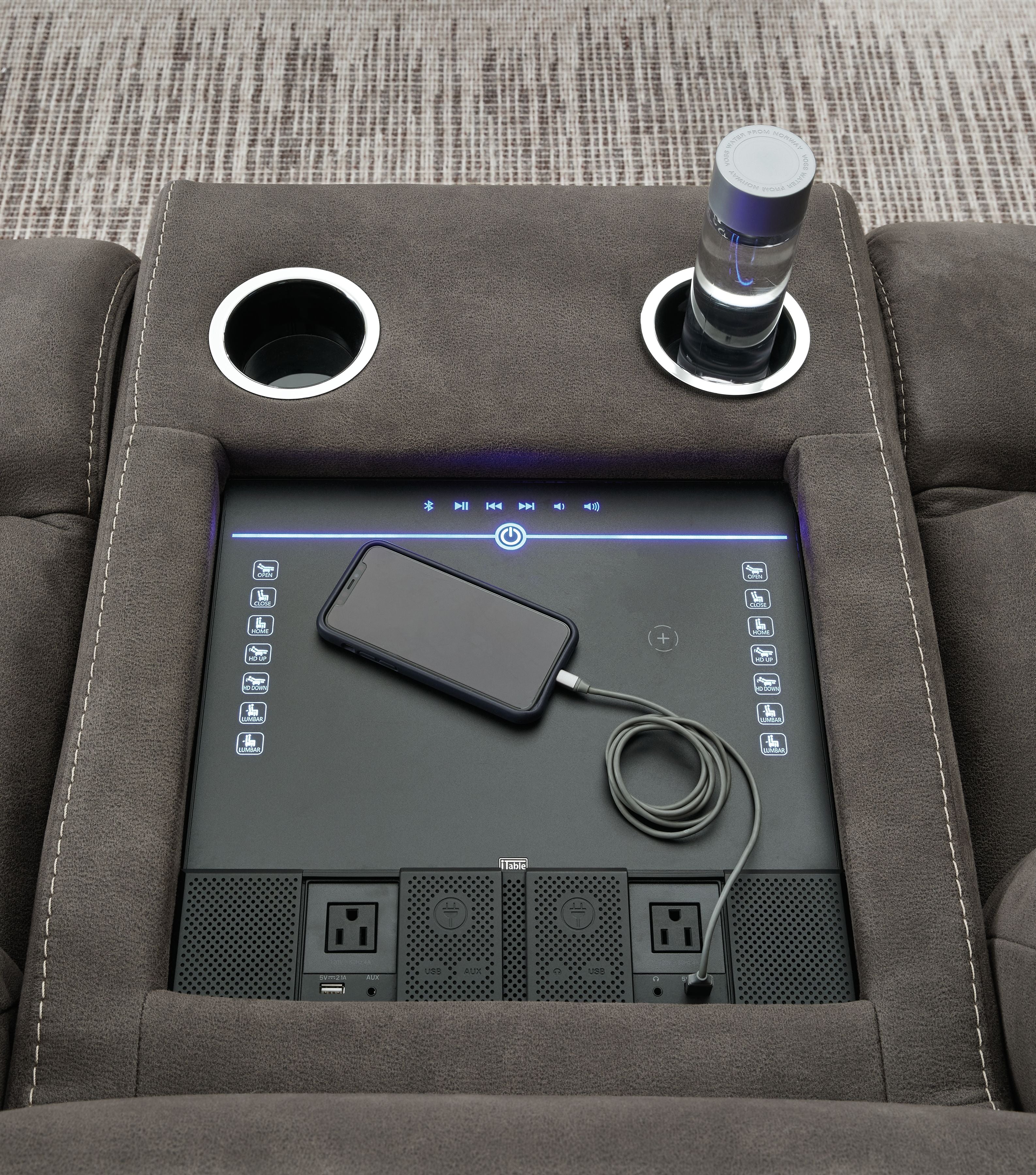 Hoopster - Console With Touchscreen - Gunmetal