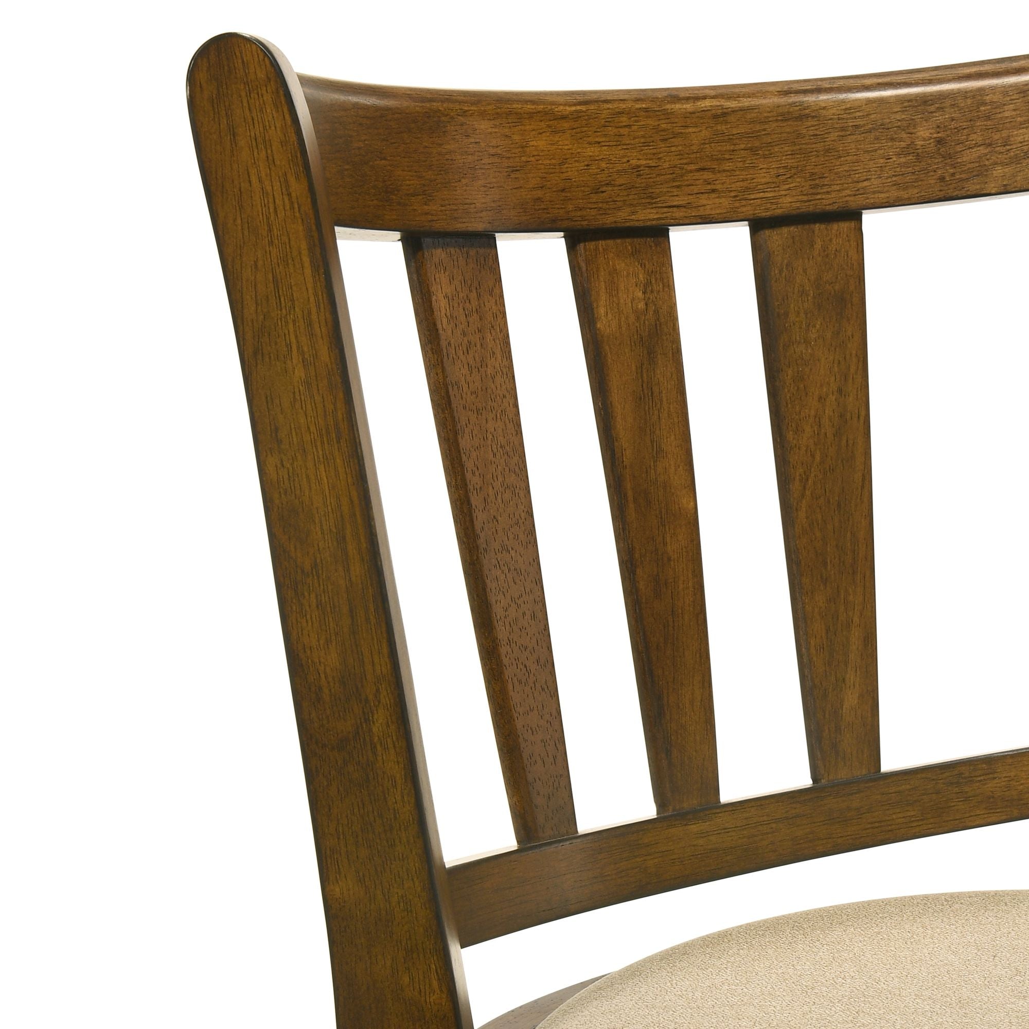 Wren - Modern Farmhouse Swivel Wood Counter Height Kitchen Bar Stool