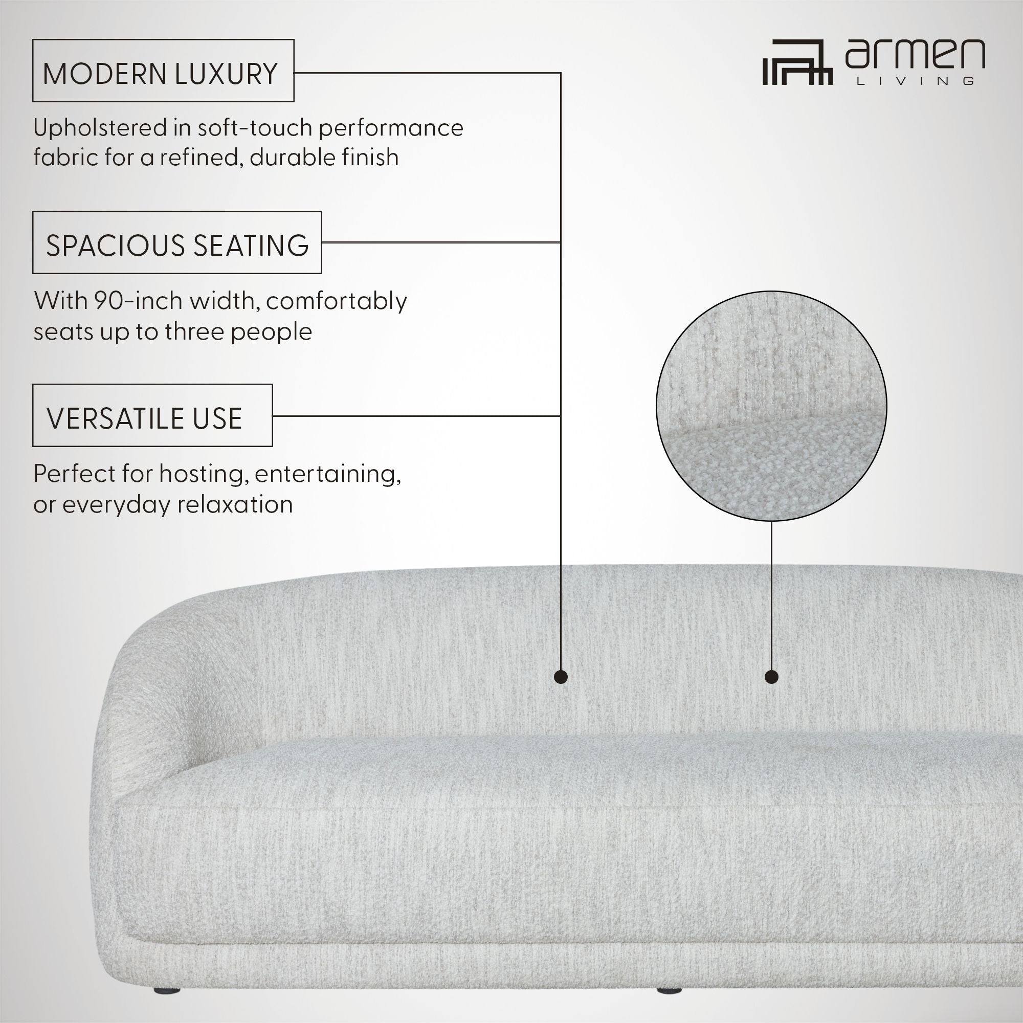 Figueroa - 3-Seater Sofa