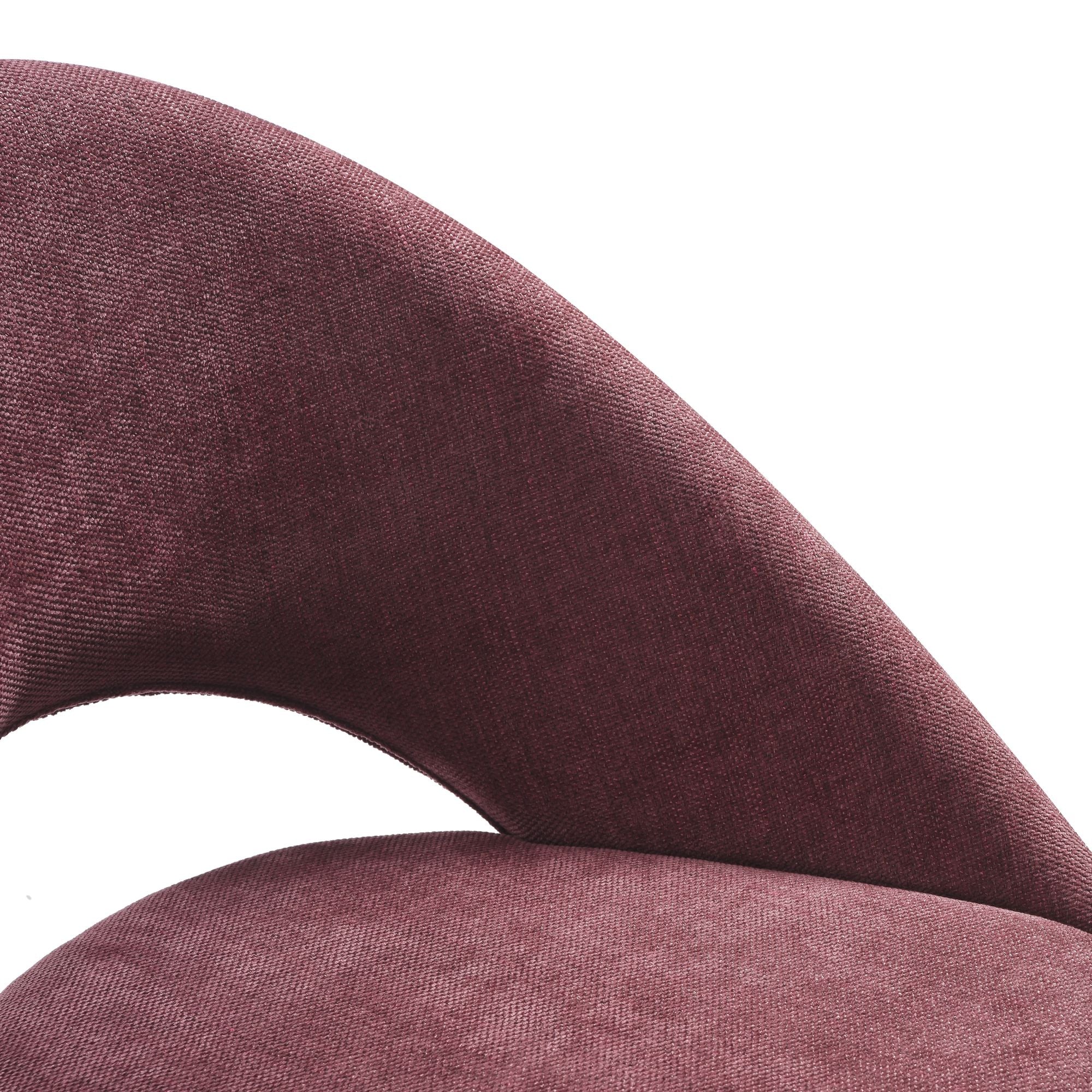 Angelina - Modern Curved Back Upholstered Dining Chair