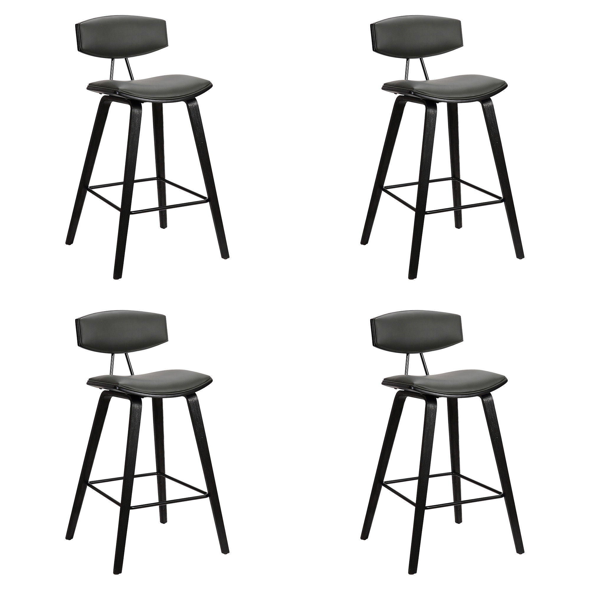 Fox - Mid-Century Modern Bar Stool