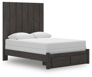 Fraluna - Panel Storage Bed