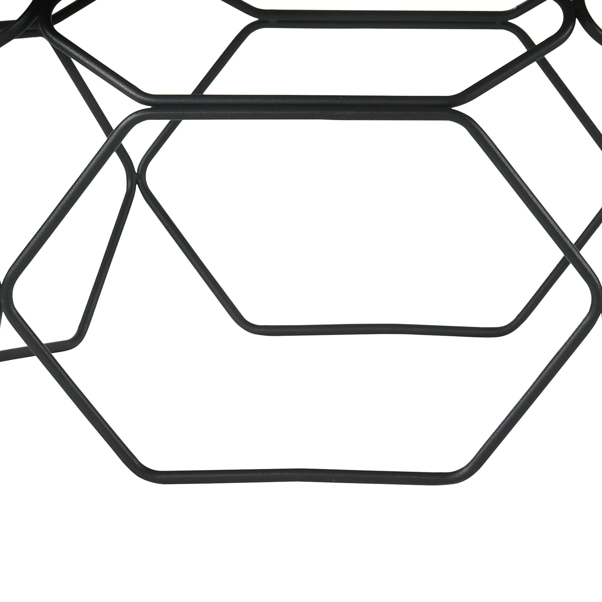 Cosmo - Walnut Veneer Coffee Table With Metal Base - Black